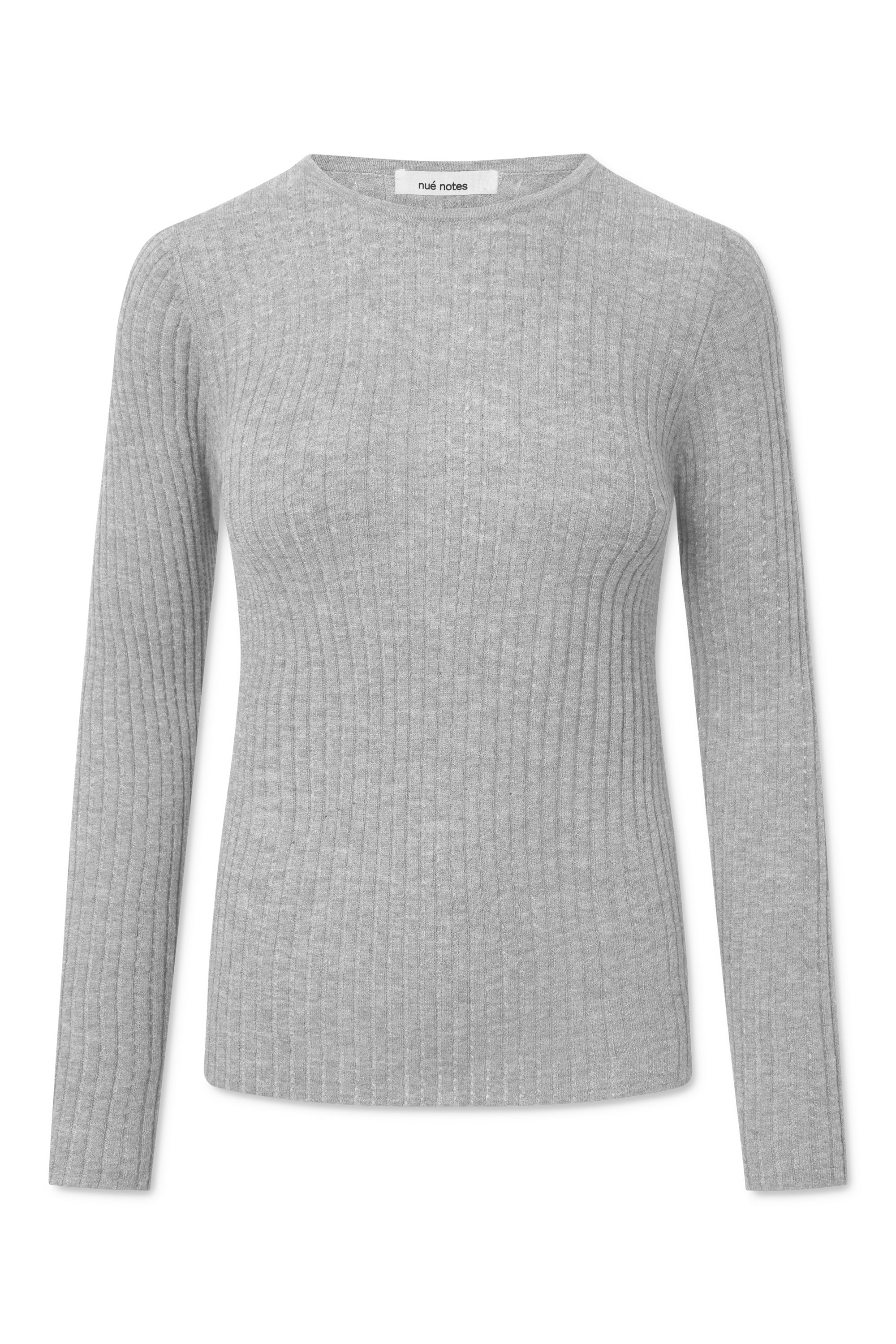 nué notes Magnus BLOUSES 056 Light Grey Melange