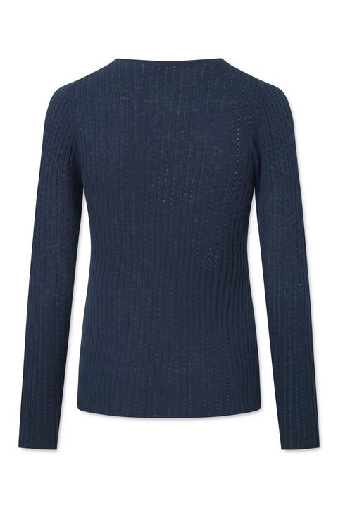 nué notes Magnus Knitwear 499 Navy