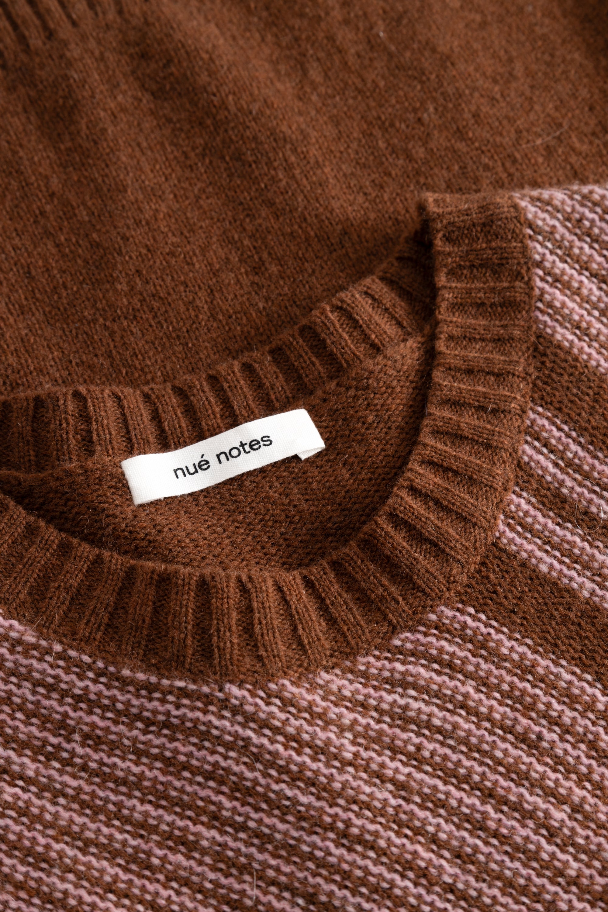 nué notes Malik Vest Vest 914 Chestnut Pink Check