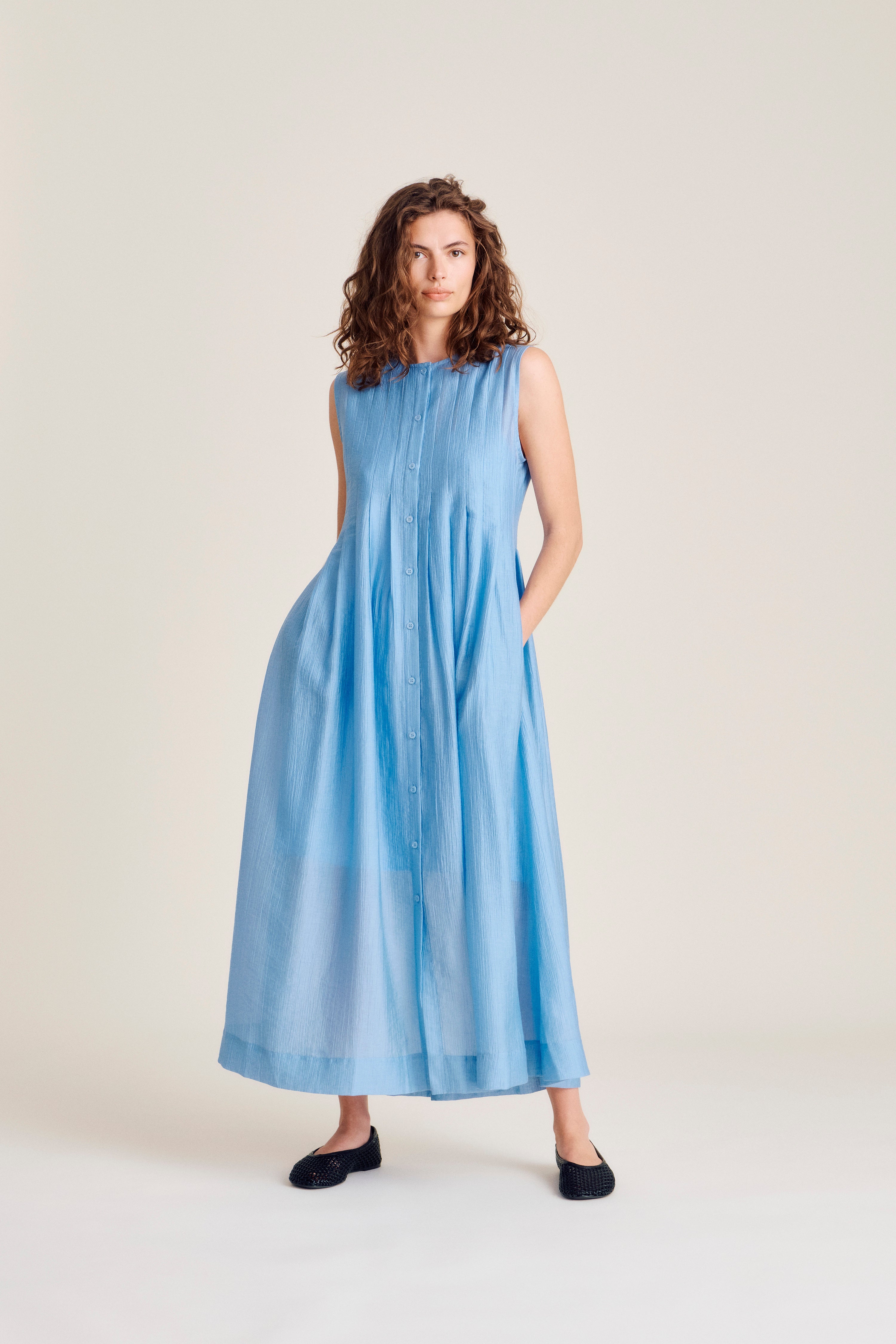 nué notes Mapire Dress Dresses 467 Sky Blue