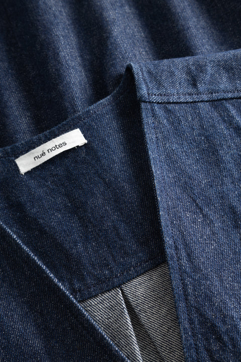 nué notes Maxa Vest OUTERWEAR 447 Dark Denim