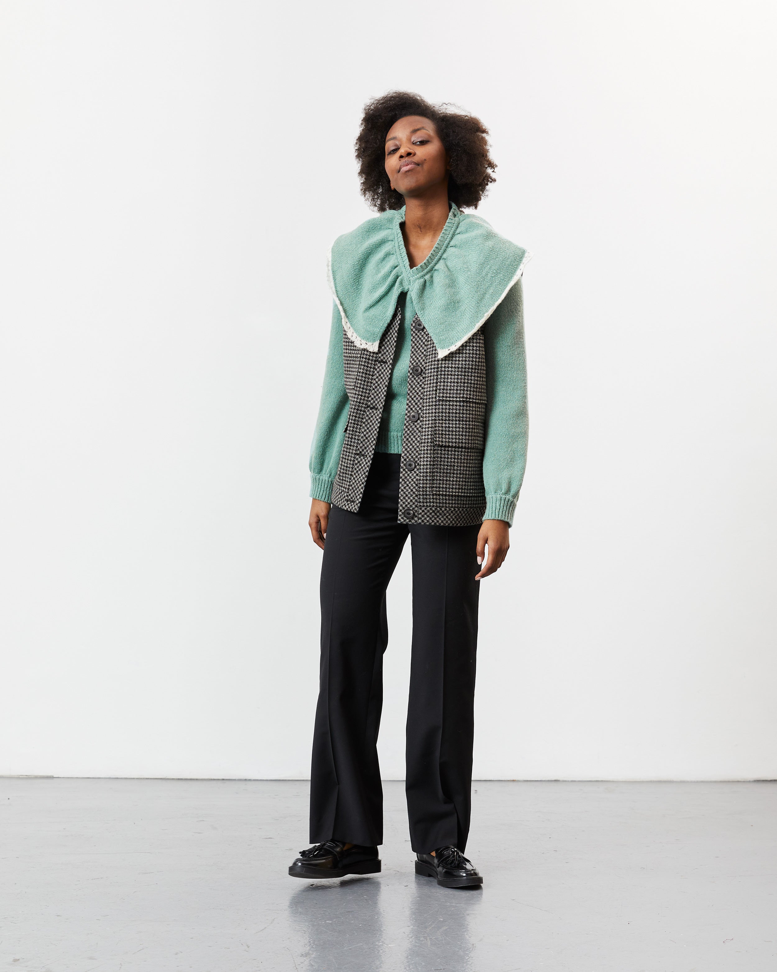 nué notes Milo Waistcoat - Dark Grey Vest 931 Dark Grey