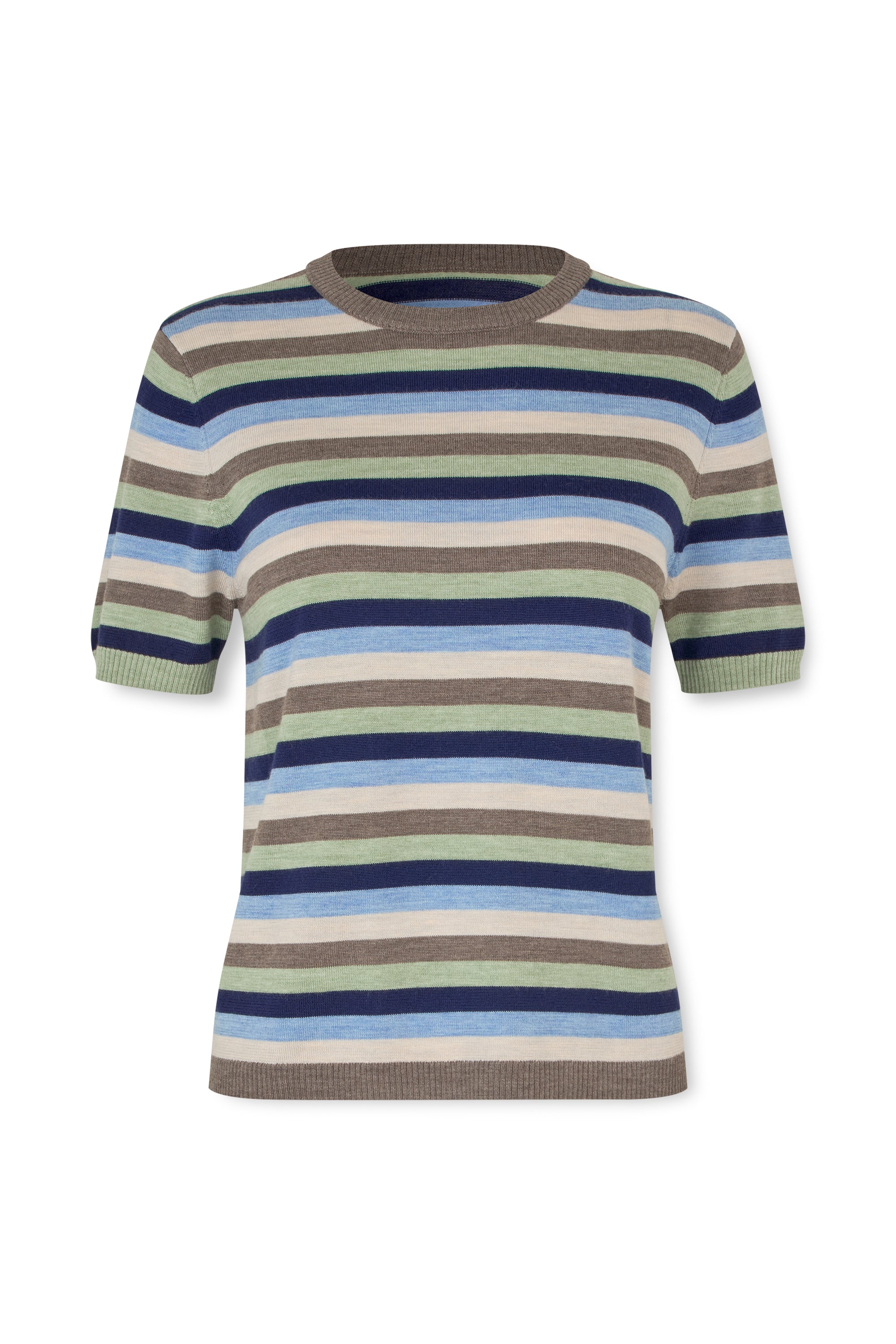 nué notes Mirabel Crewneck Crewneck 965  Multi Stripe