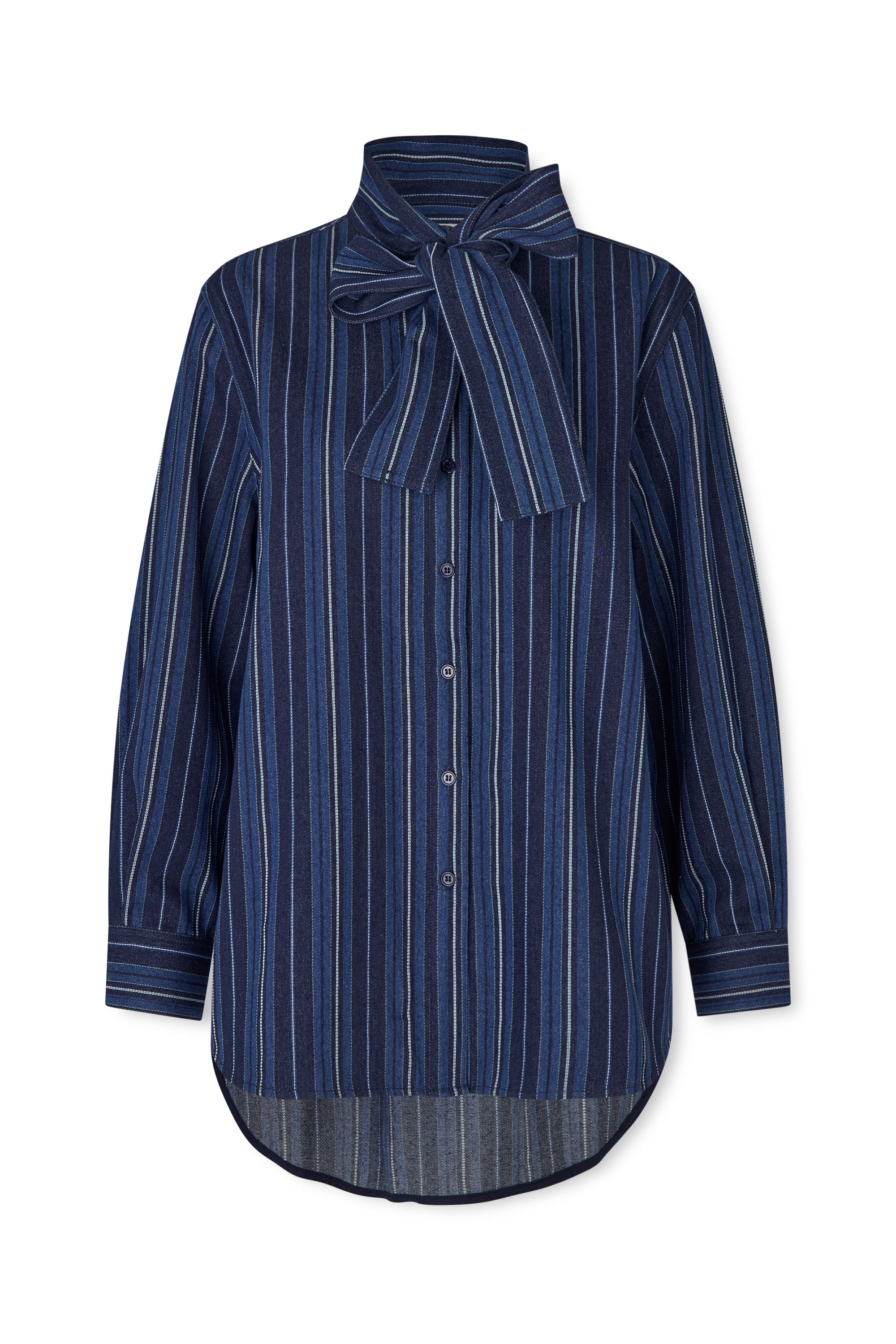 nué notes Missouri Shirt Shirts 558 Denim Stripe