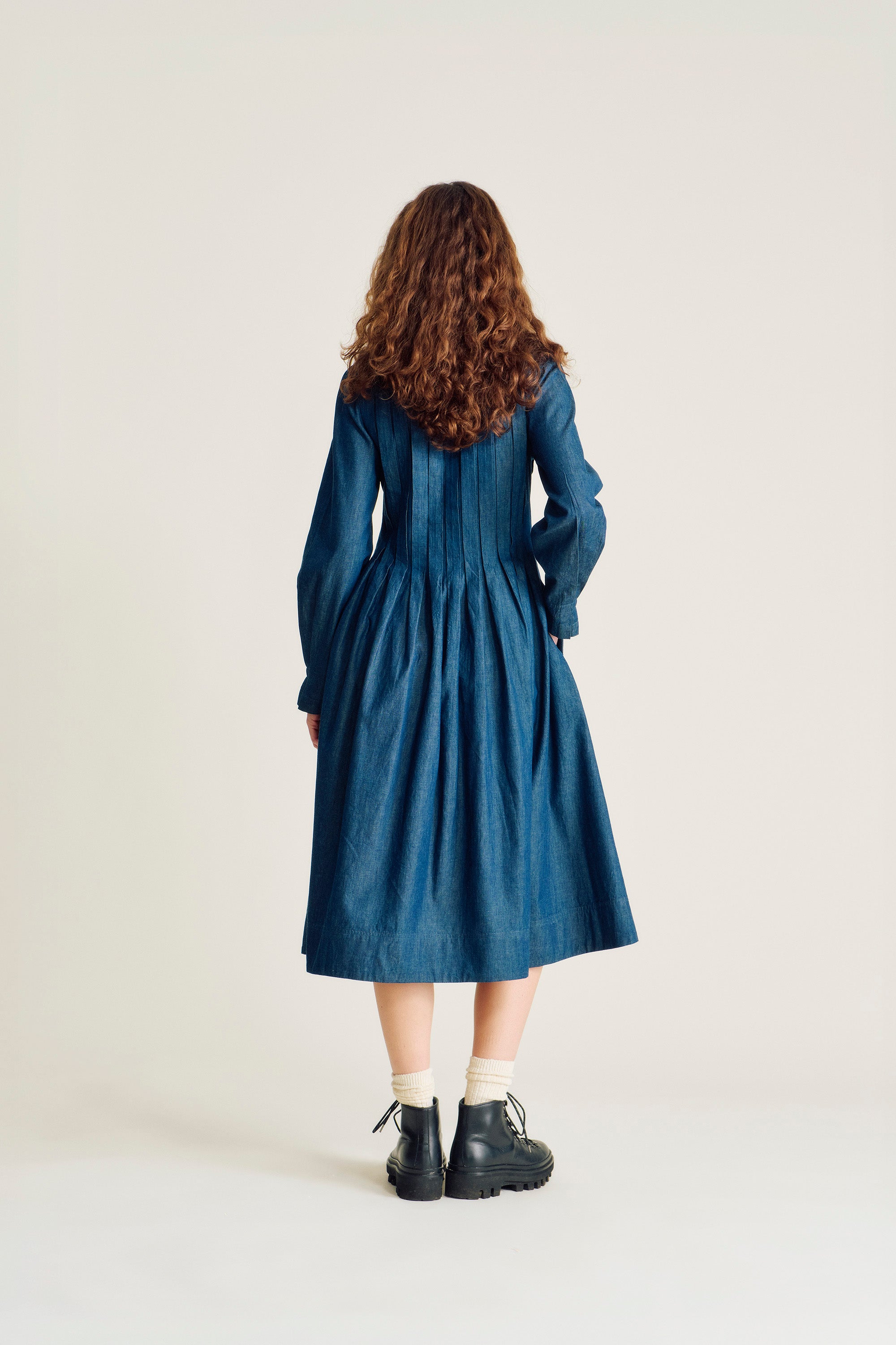 nué notes Nevada Dress Dress 563 Desaturated Denim