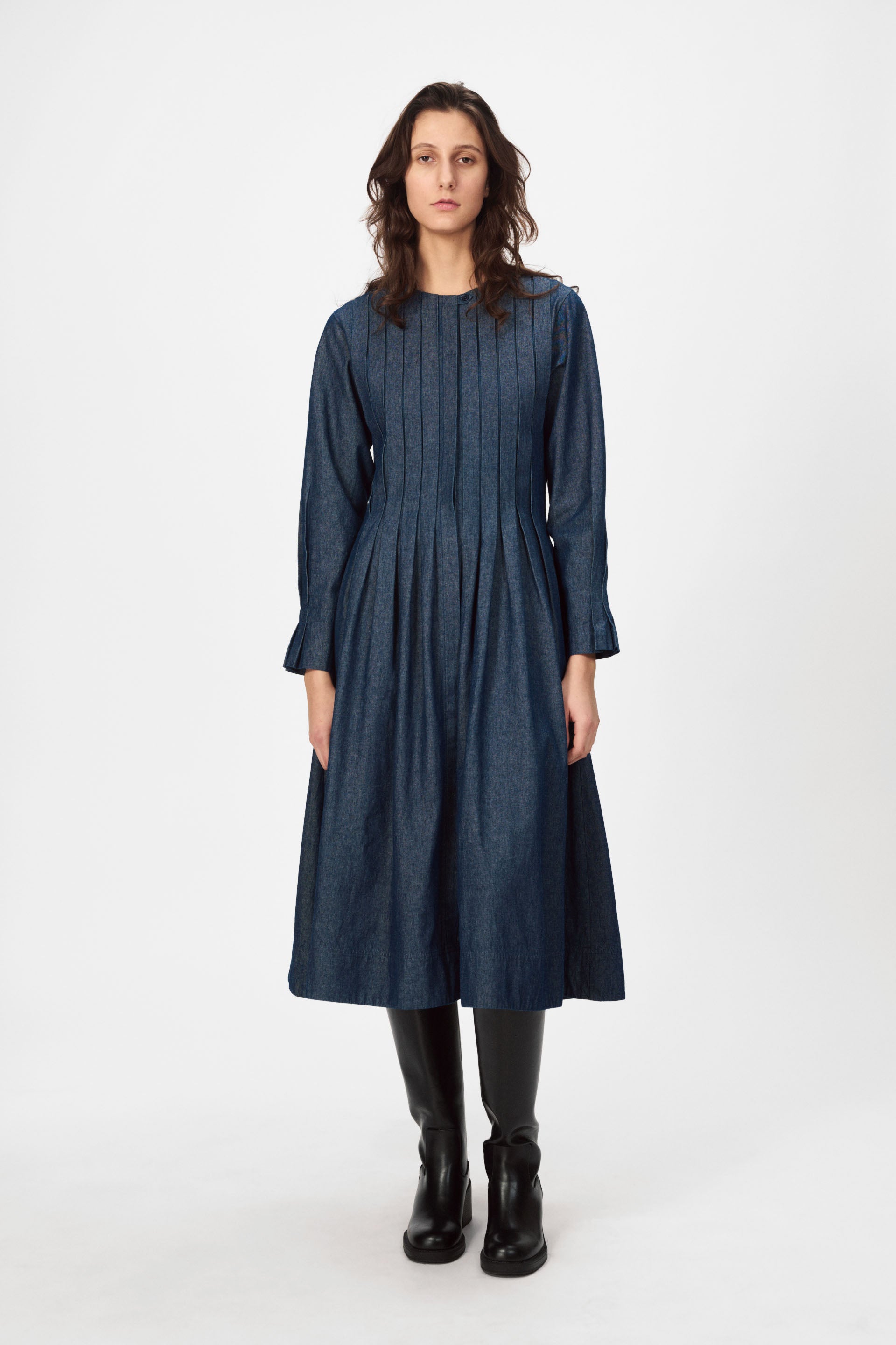 nué notes Nevada Dress Dresses 563 Desaturated Denim