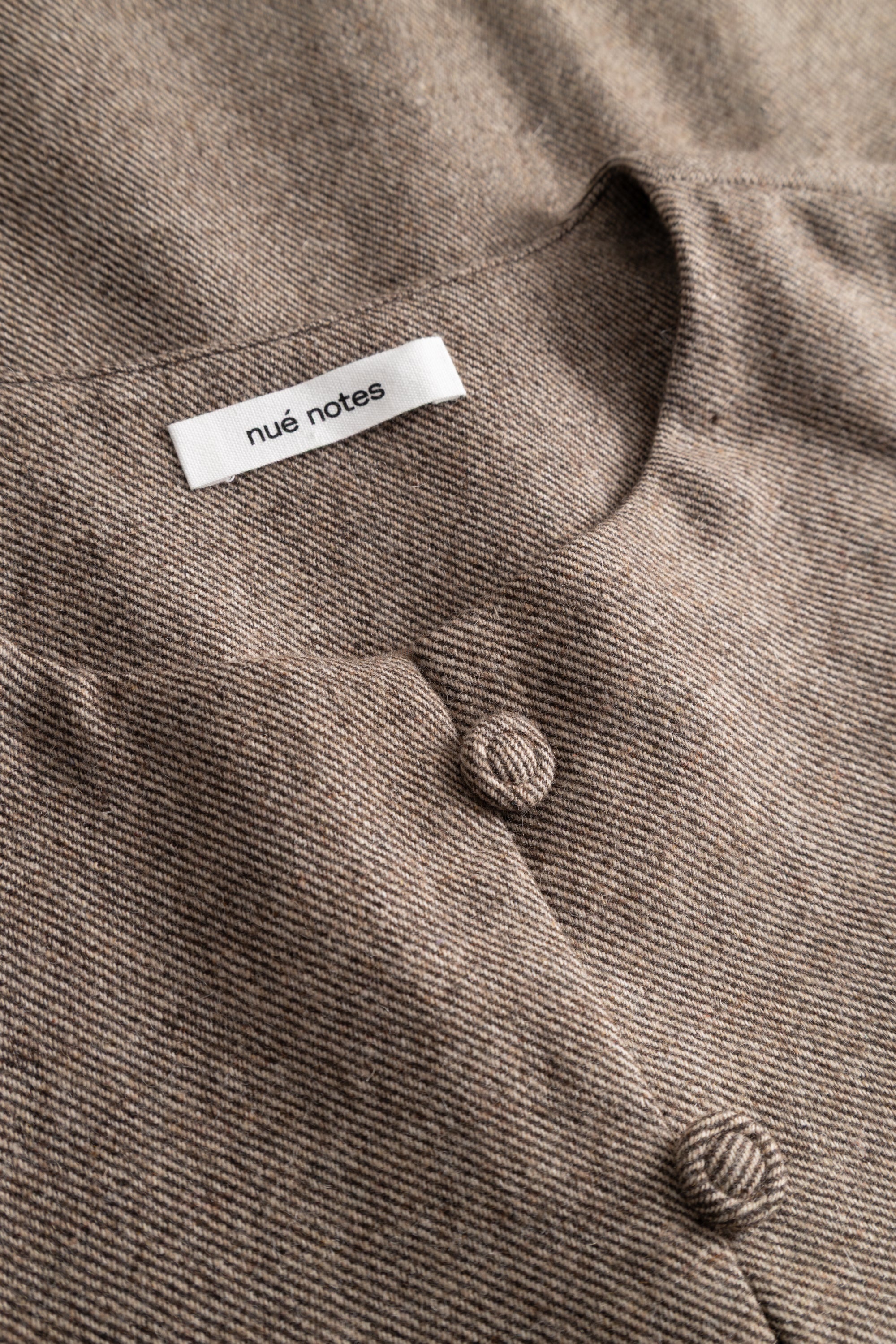 nué notes Nicolet Vest Vest 803 Brown Melange