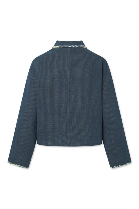 nué notes Noel Jacket Outerwear 542 Blue Quilt