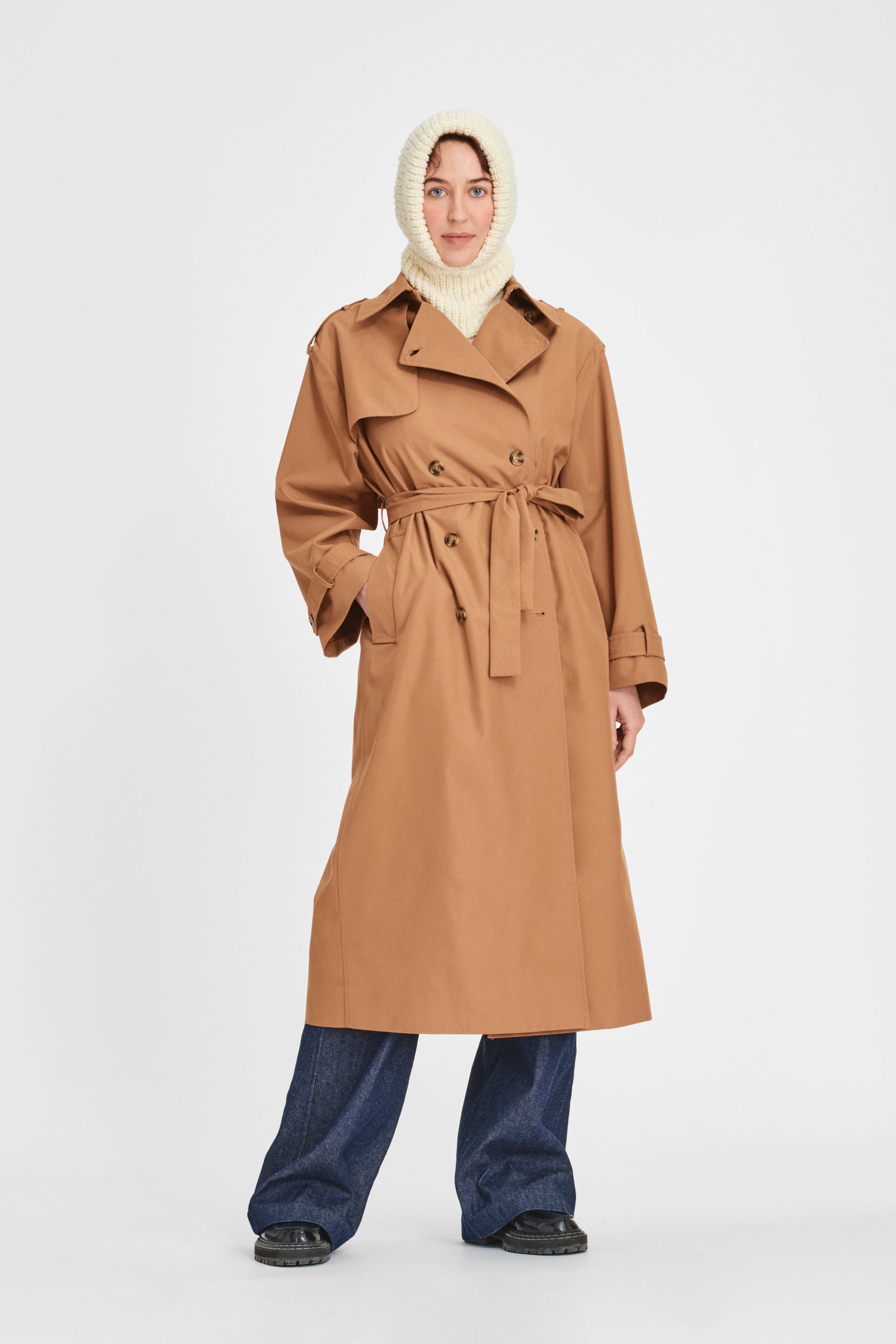 nué notes Oliver Coat Outerwear 105 Camel