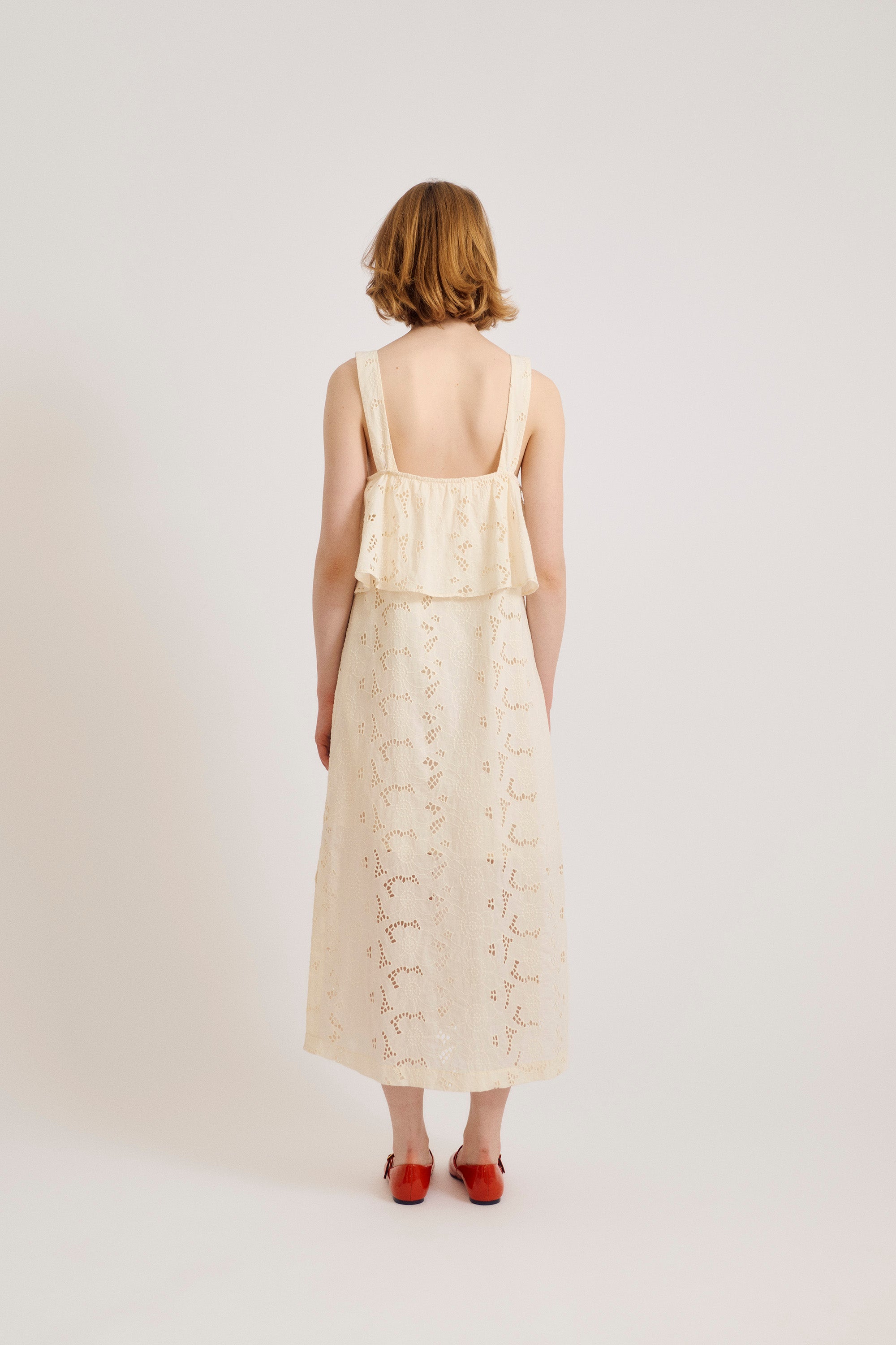 nué notes Osuna Dess Dress 007 Egret