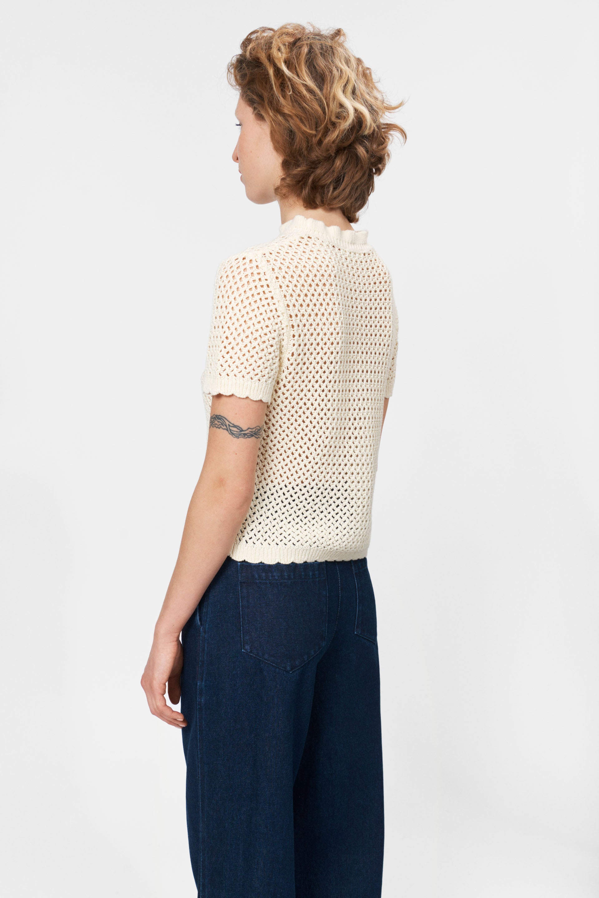 nué notes Pedro T-Shirt Blouses 008 Cloud Cream