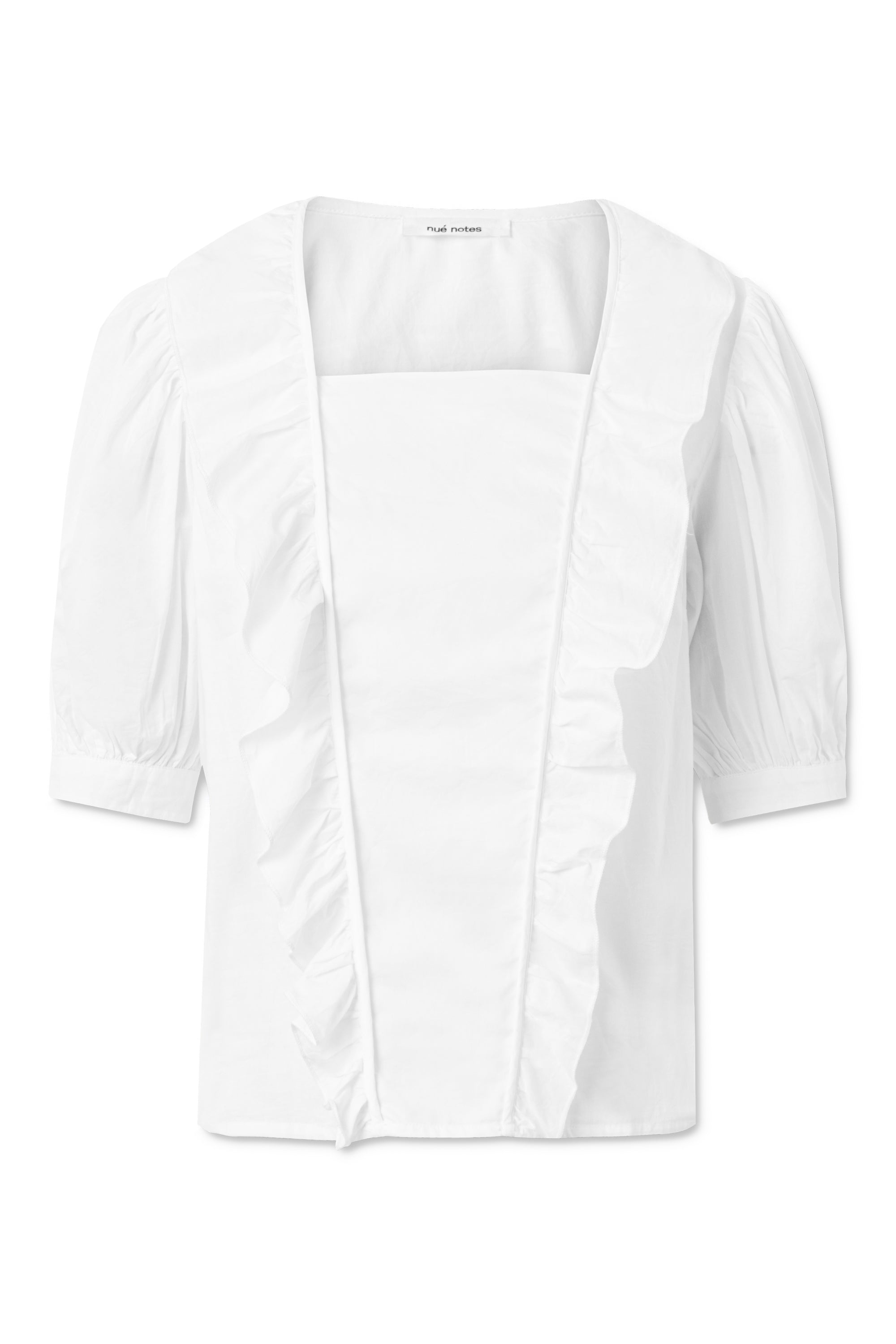 nué notes Petrice Shirt - White Shirts 001 White