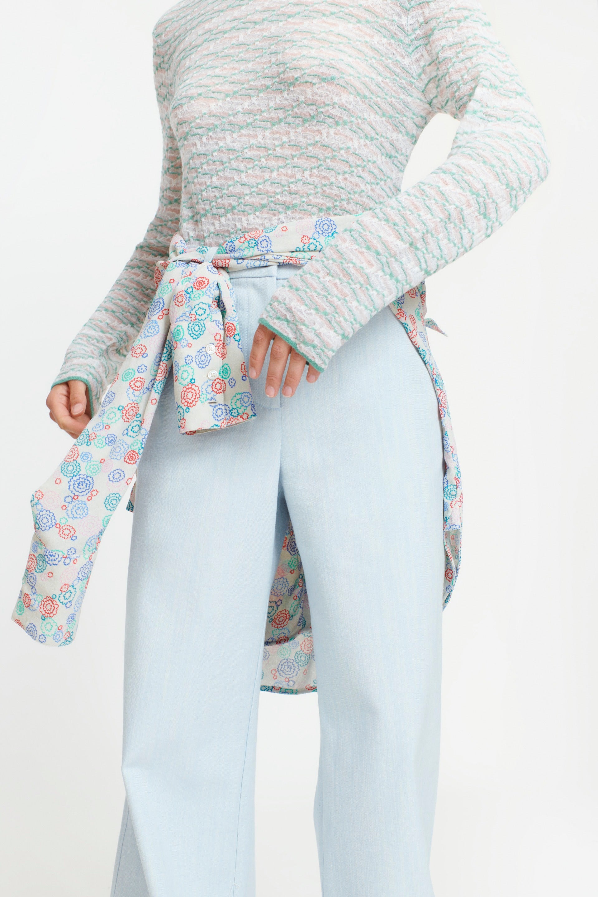 nué notes Petrus Pant  416 Light Blue