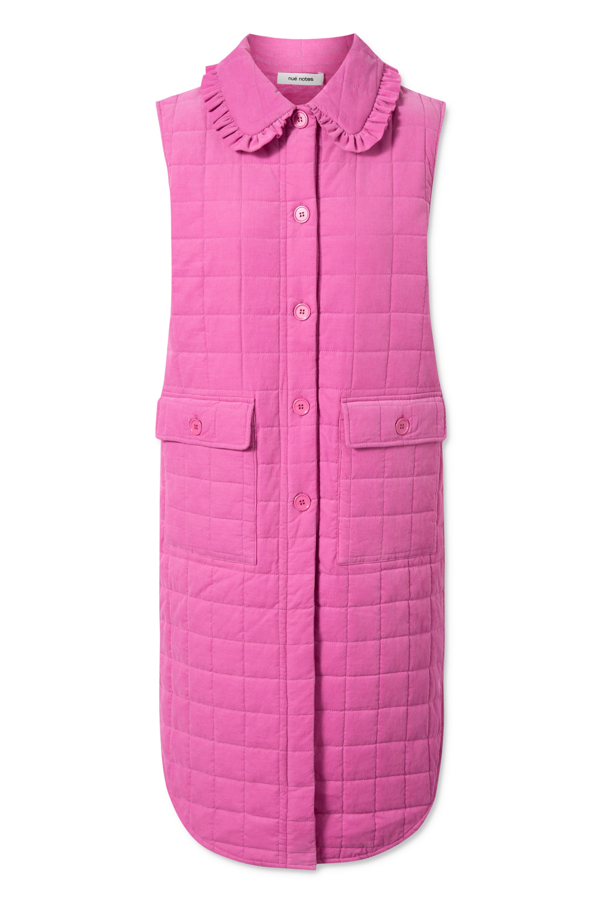 nué notes Piet Vest - Pink Lady Vest 323 Pink Lady