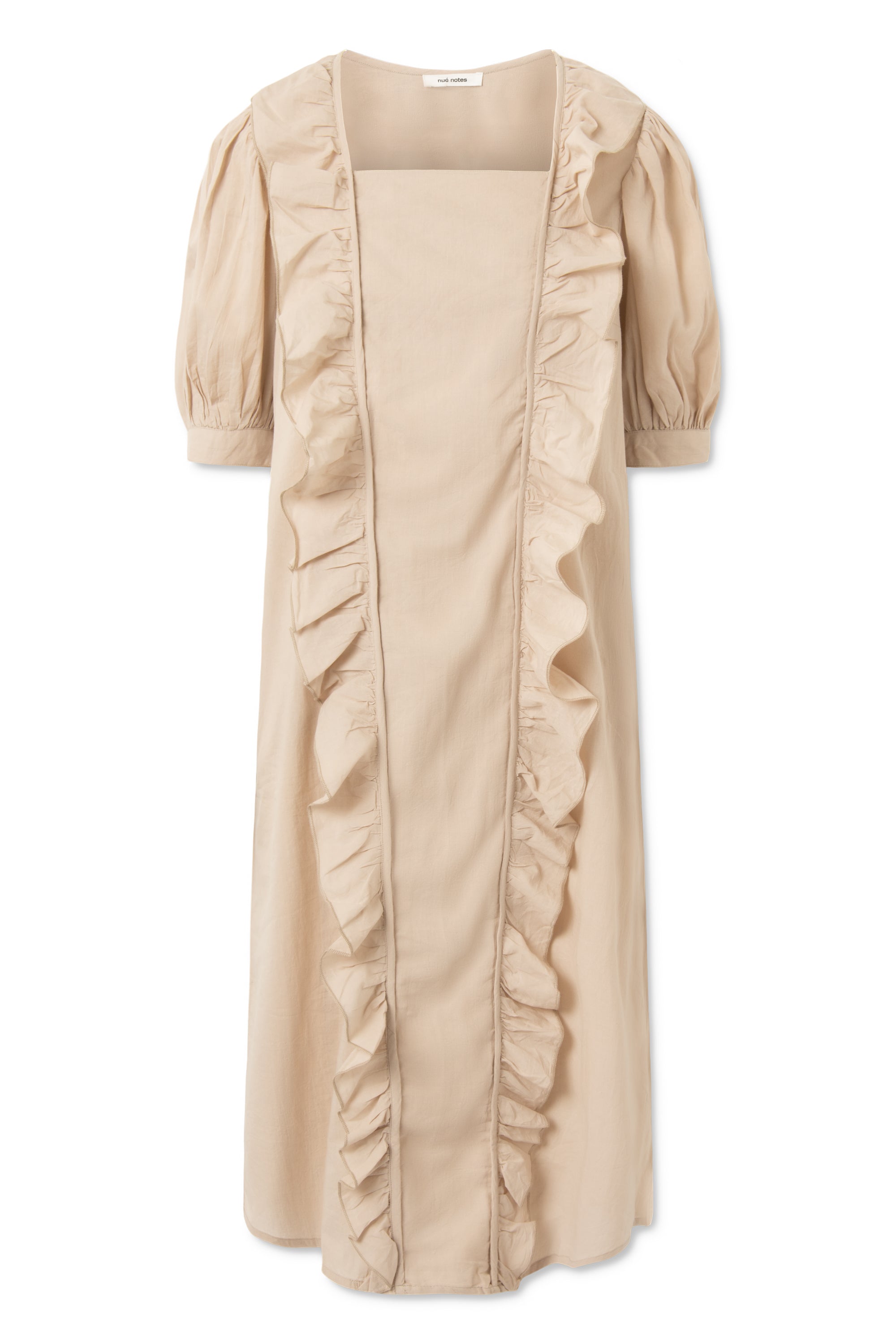 nué notes Pippa Dress - Doeskin Dresses 023 Doeskin