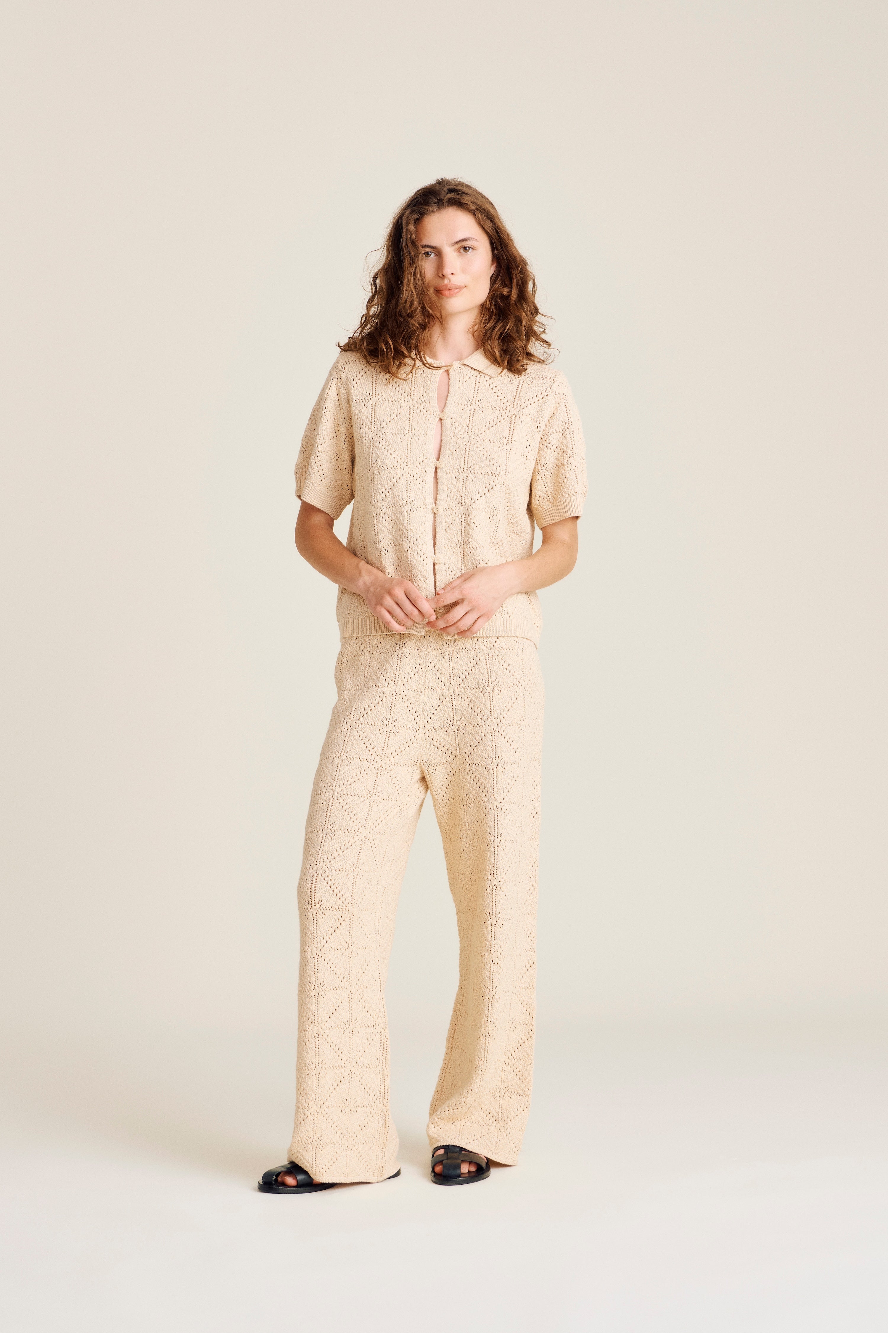 nué notes Porlamar Pants Pants 104 Beige