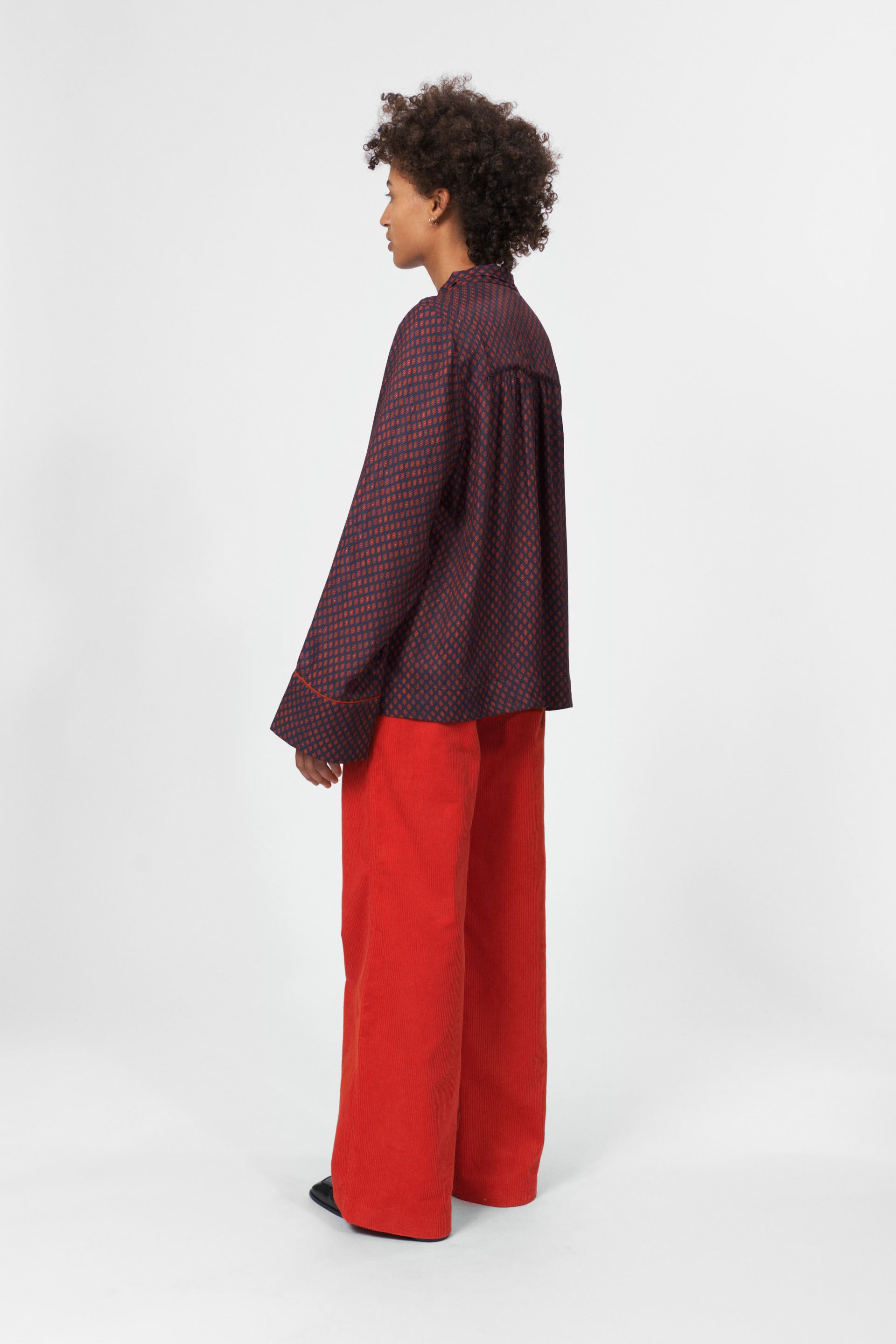 nué notes Porter Pants Pants 378 High Risk Red