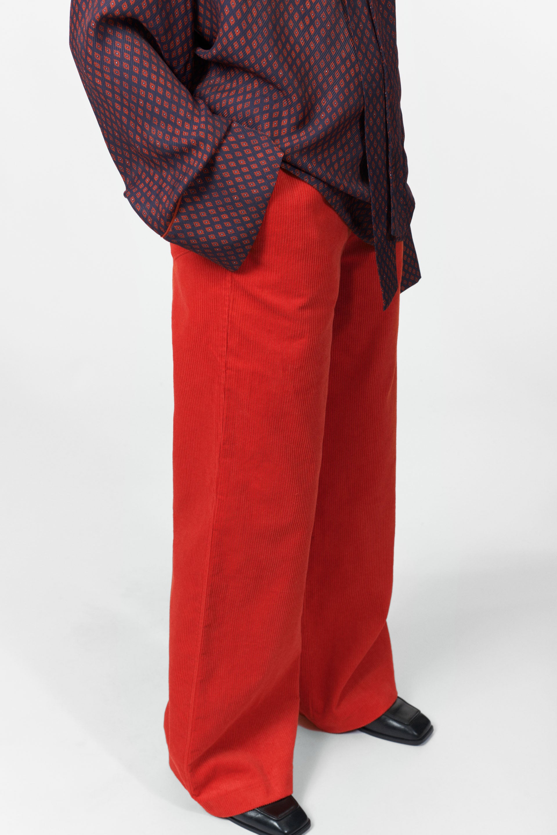 nué notes Porter Pants Pants 378 High Risk Red