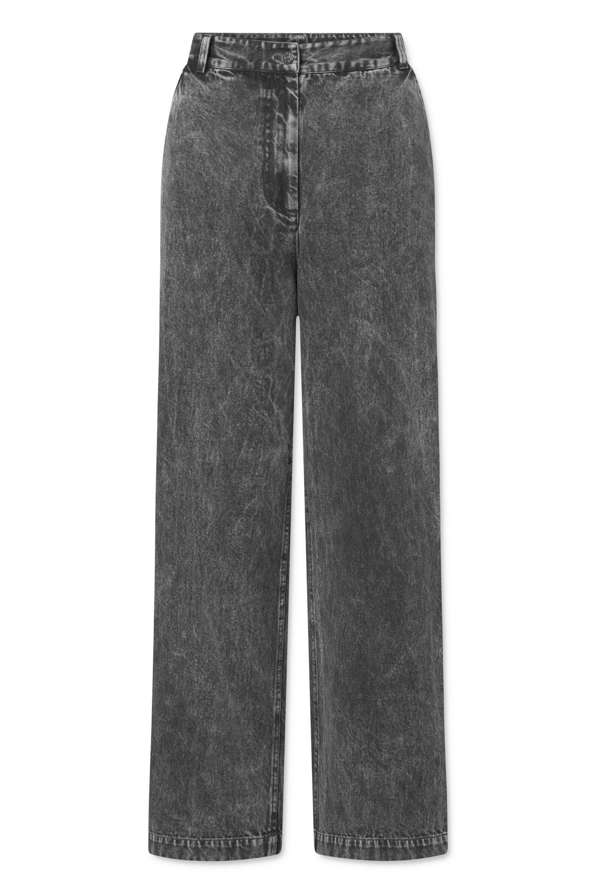 nué notes Porter Pants Pants 911 Black Marble