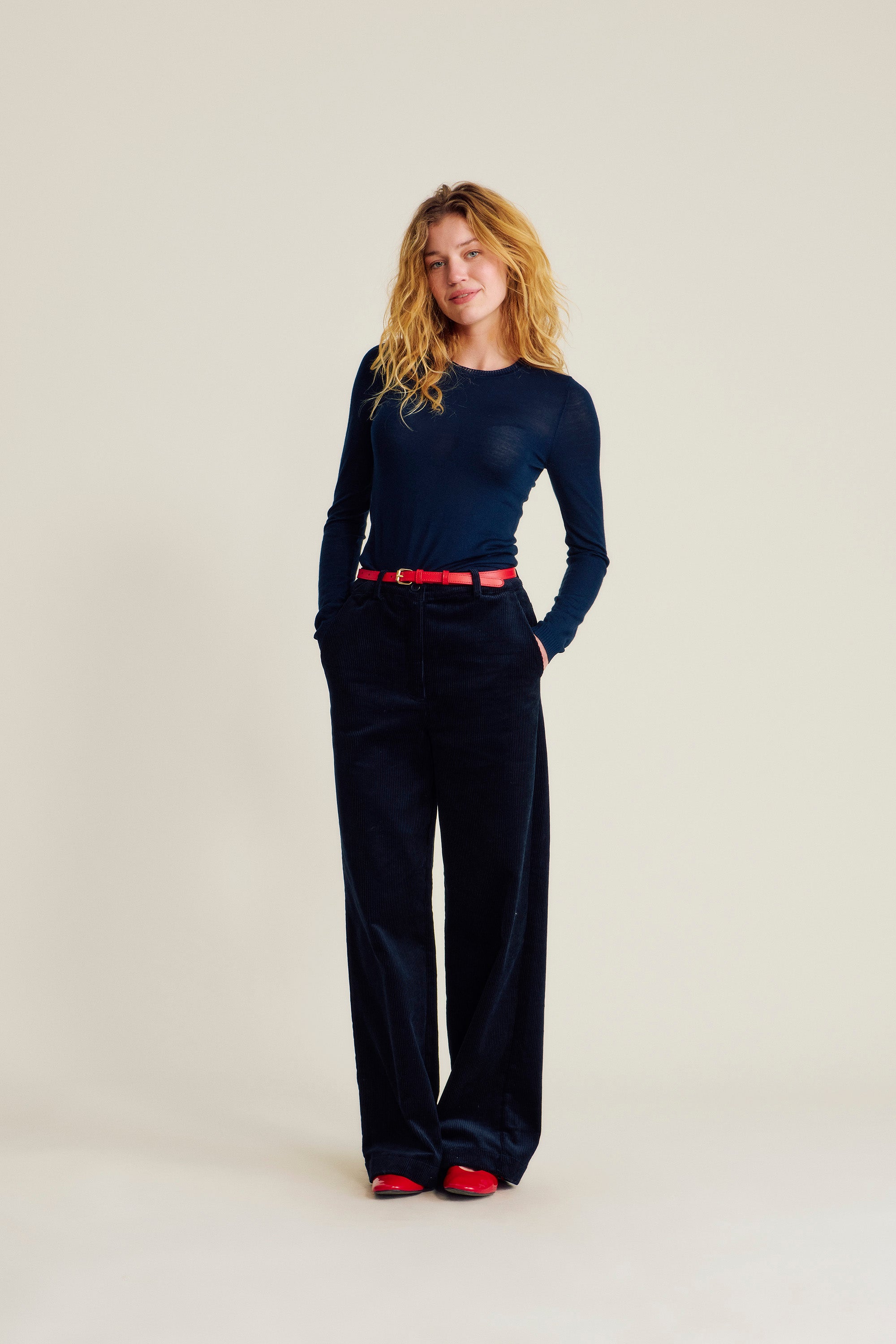 nué notes Porter Pants Pants 499 Navy