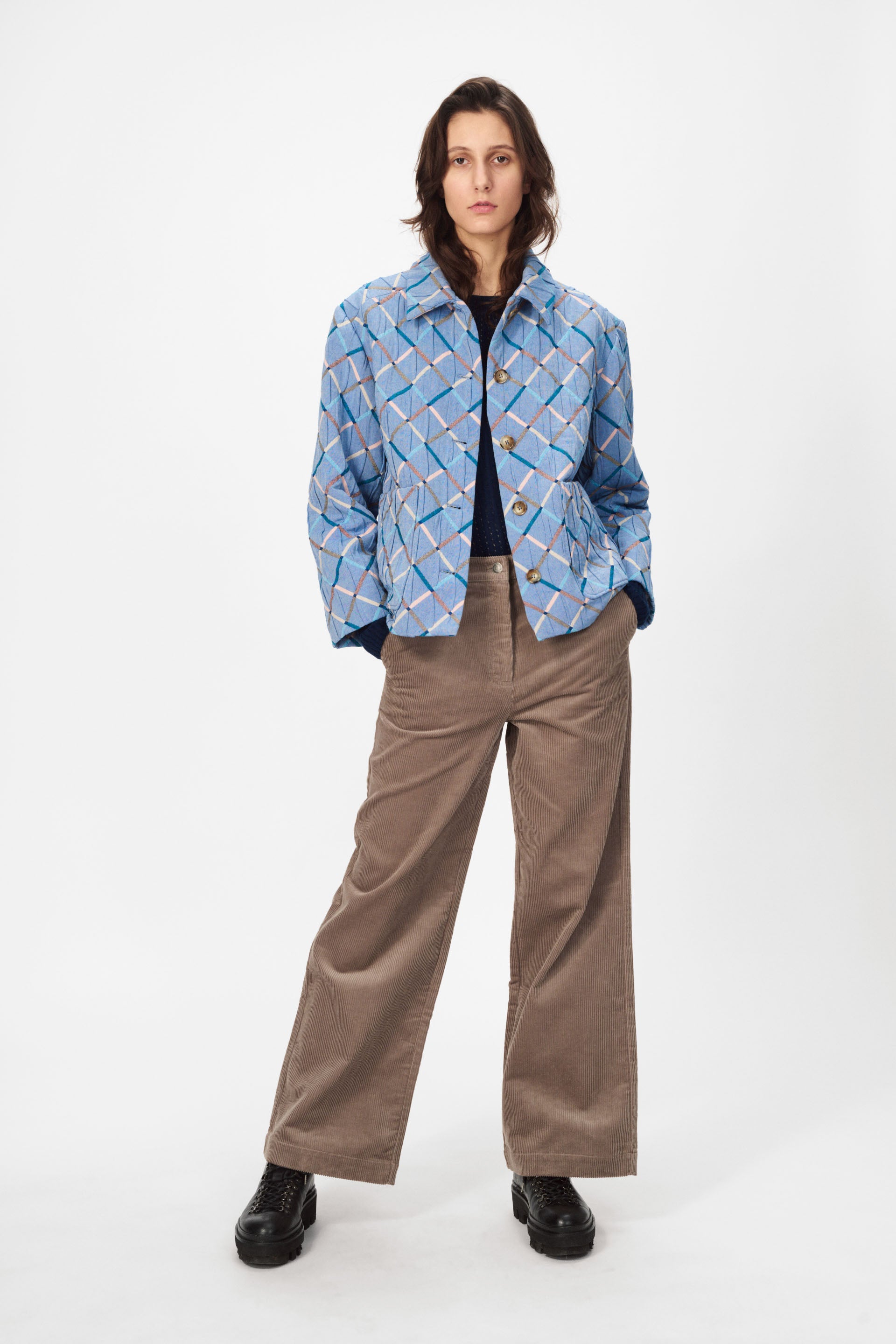nué notes Presley Jacket Jackets 561 Harlequin Blue