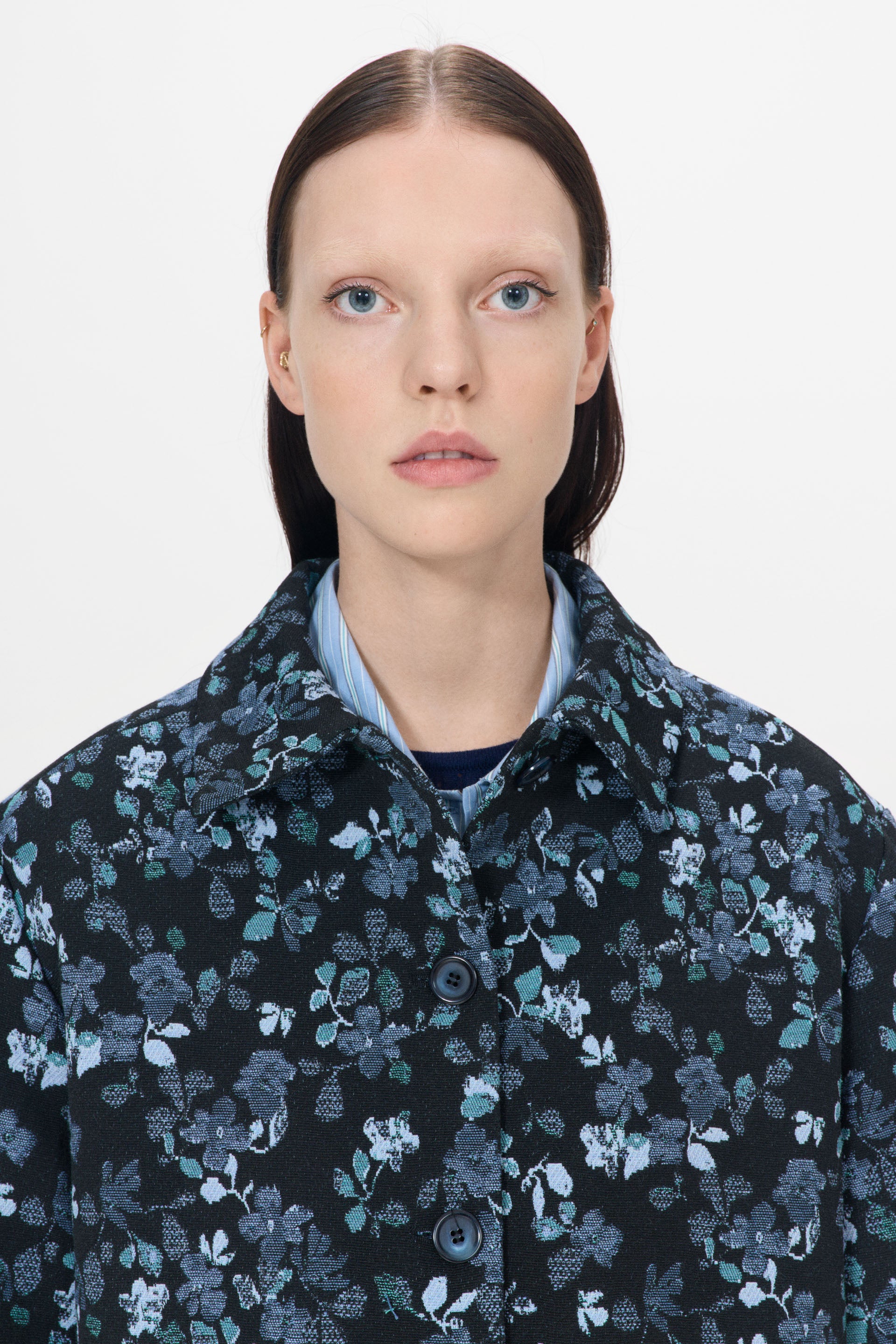 nué notes Presley Jacket Jackets 917 Floral Blue