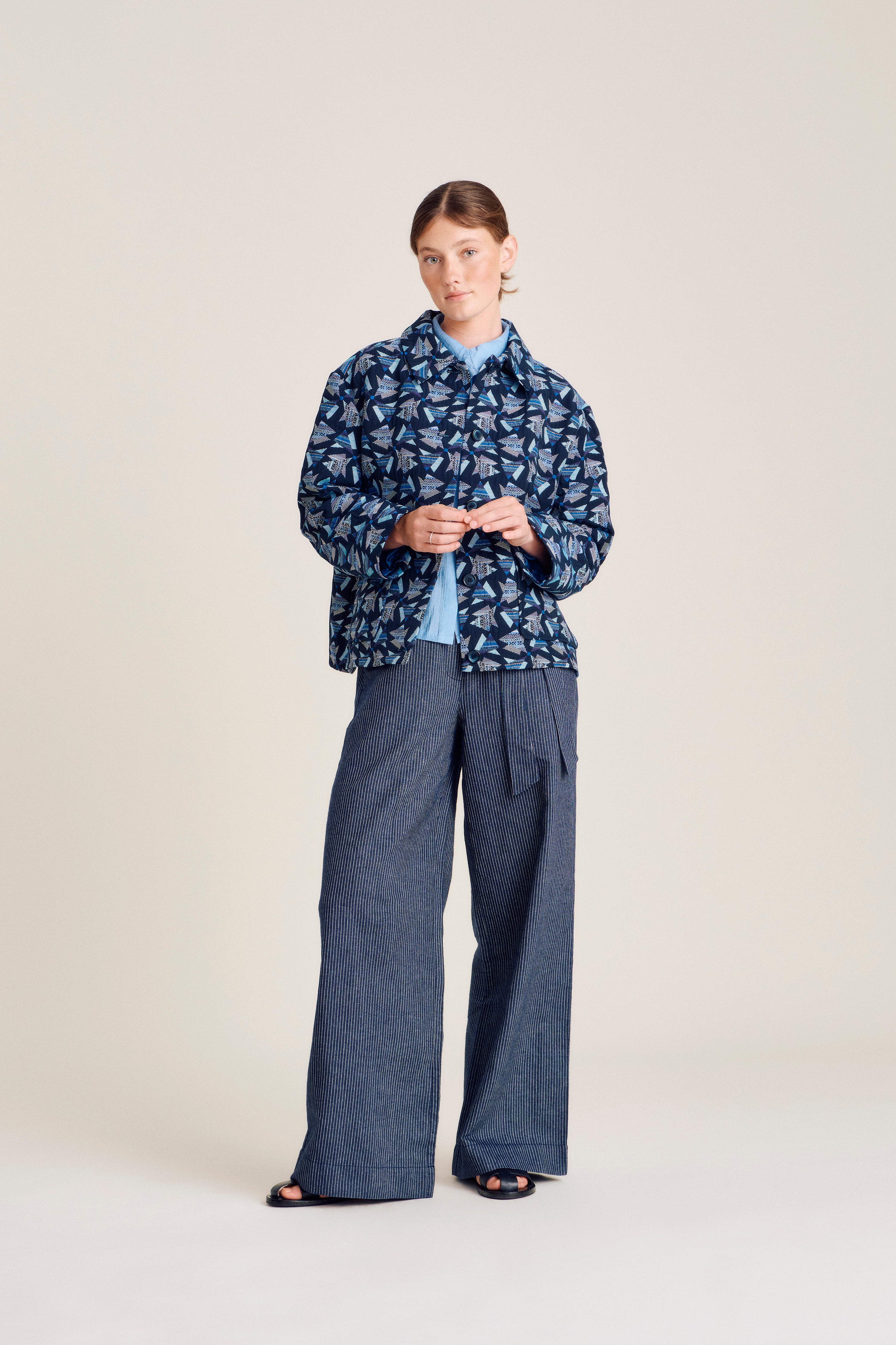 nué notes Presley Jacket Jackets 975 Cartwheel Blue