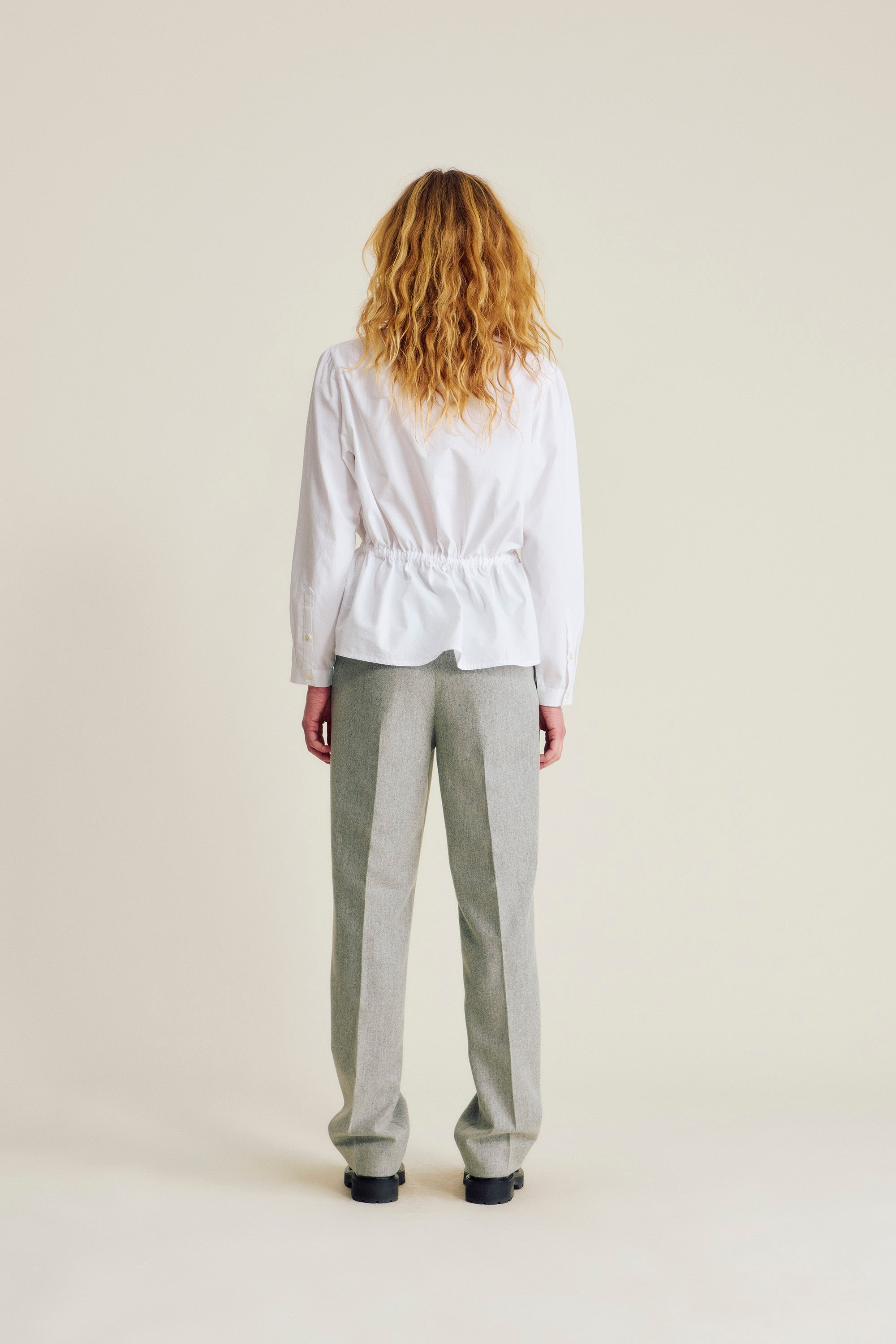 nué notes Quèbec Pants Pants 819 Grey Melange
