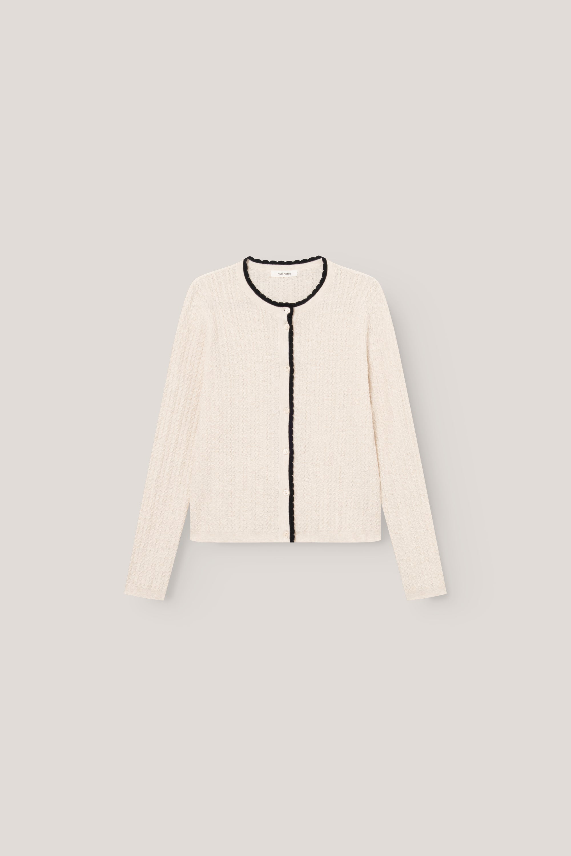 nué notes Quincy Cardigan Cardigan 016 Parchment