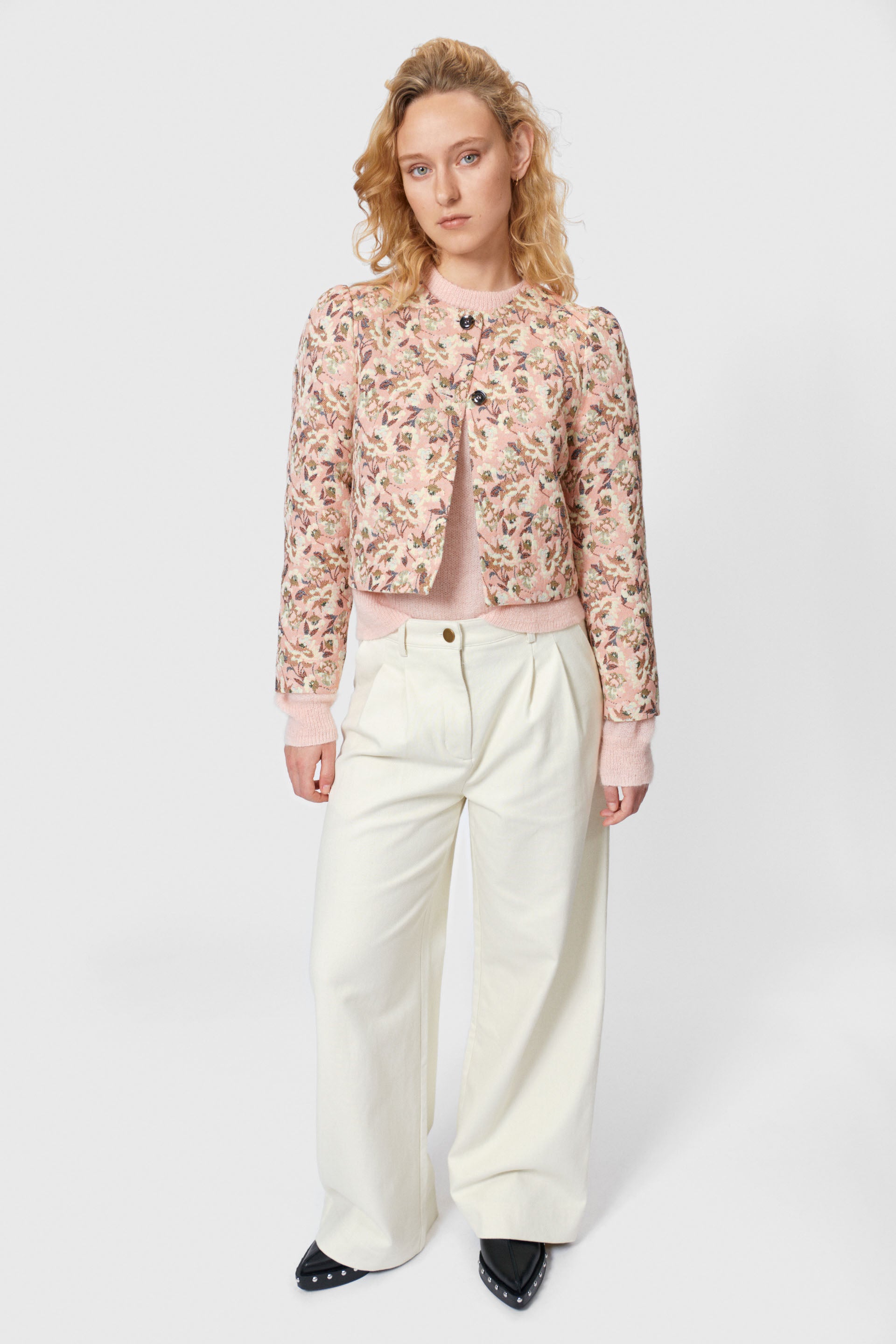 nué notes Raphael Jacket Outerwear 945 Wallflower Pink