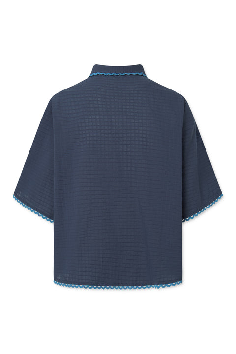 nué notes Rhodes Blouse Blouses 461 Peacoat