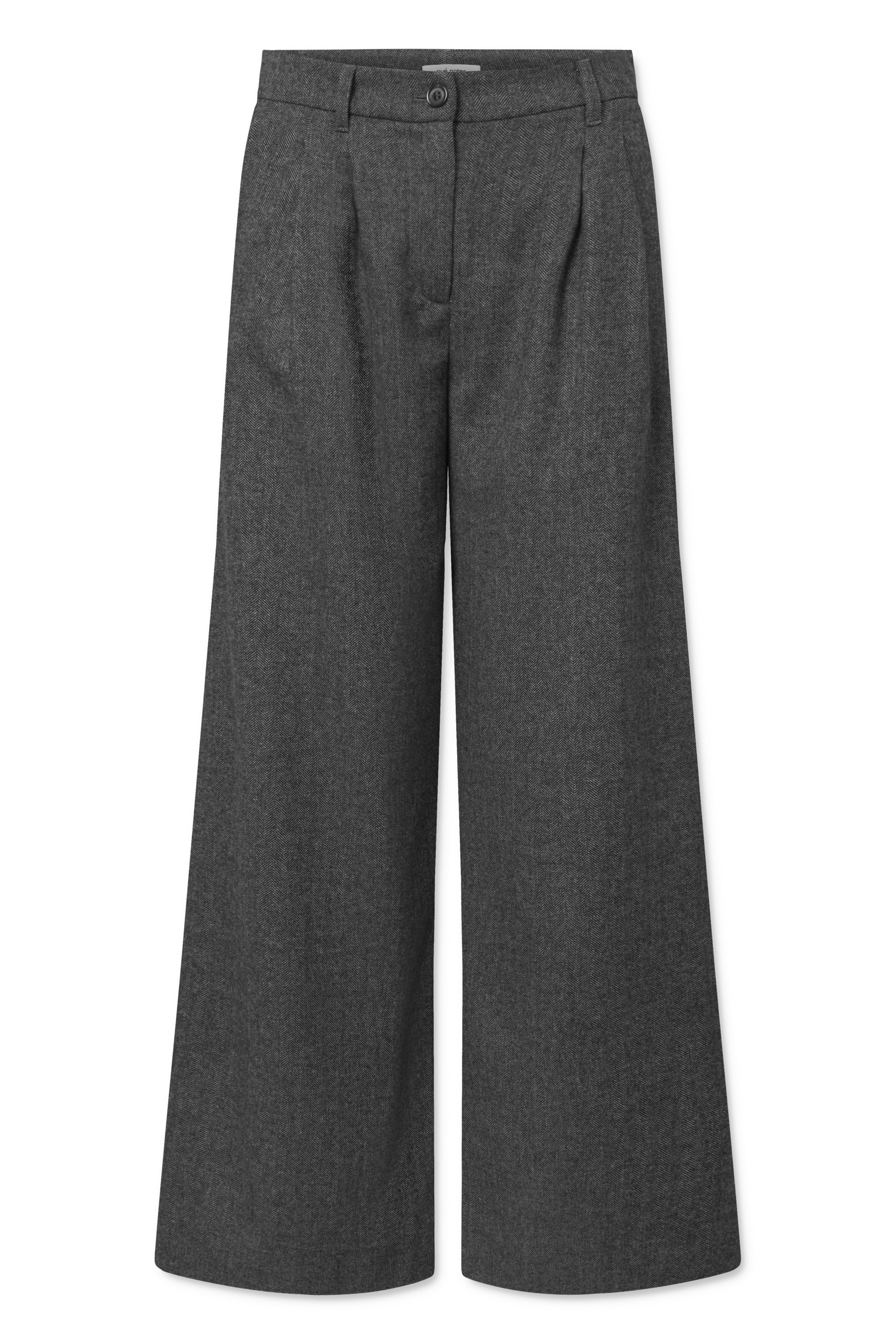 nué notes Russel Pants Pants 930 Dark Grey Melange