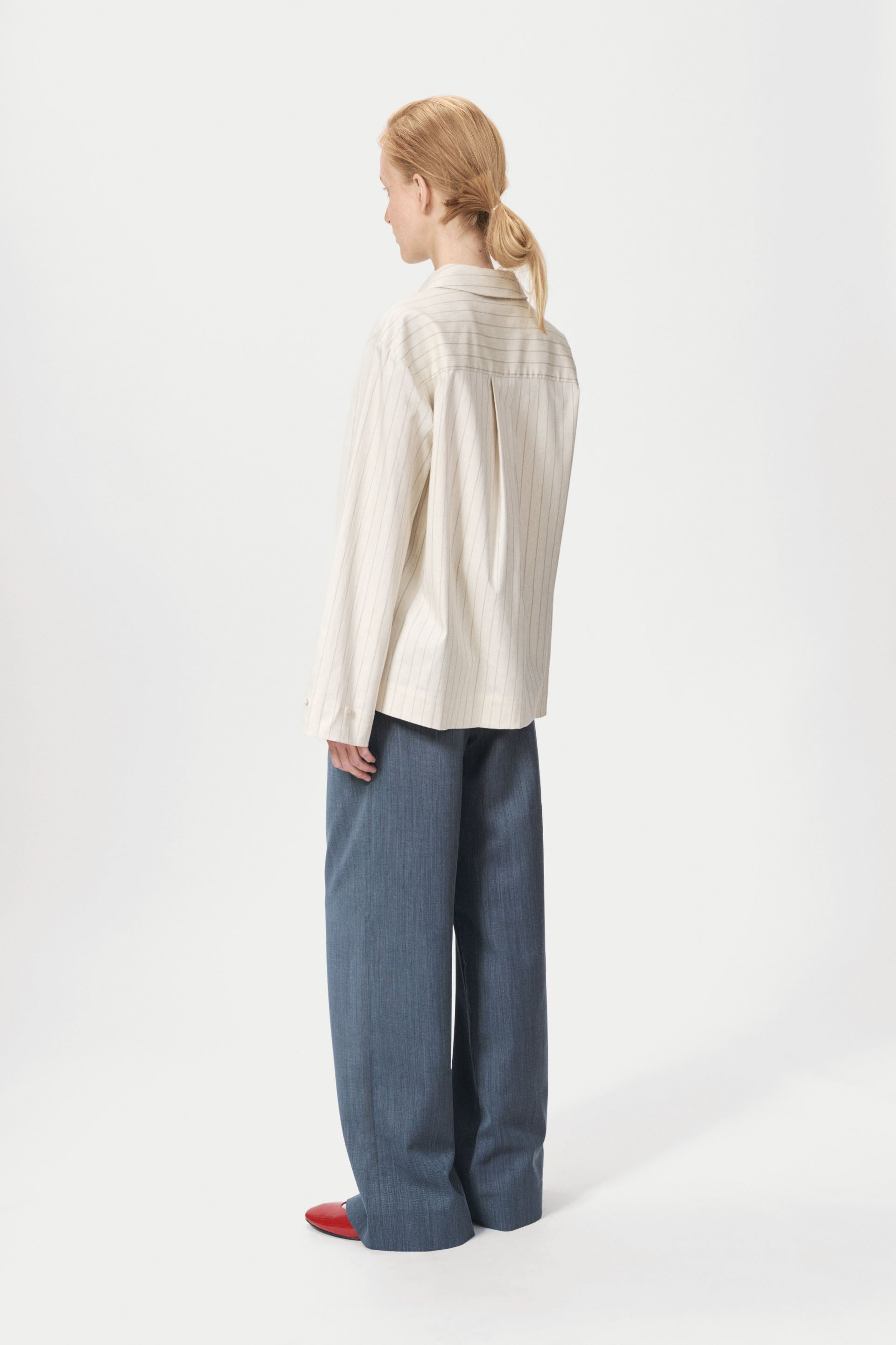 nué notes Russell Pants Pants 065 Blueish Grey