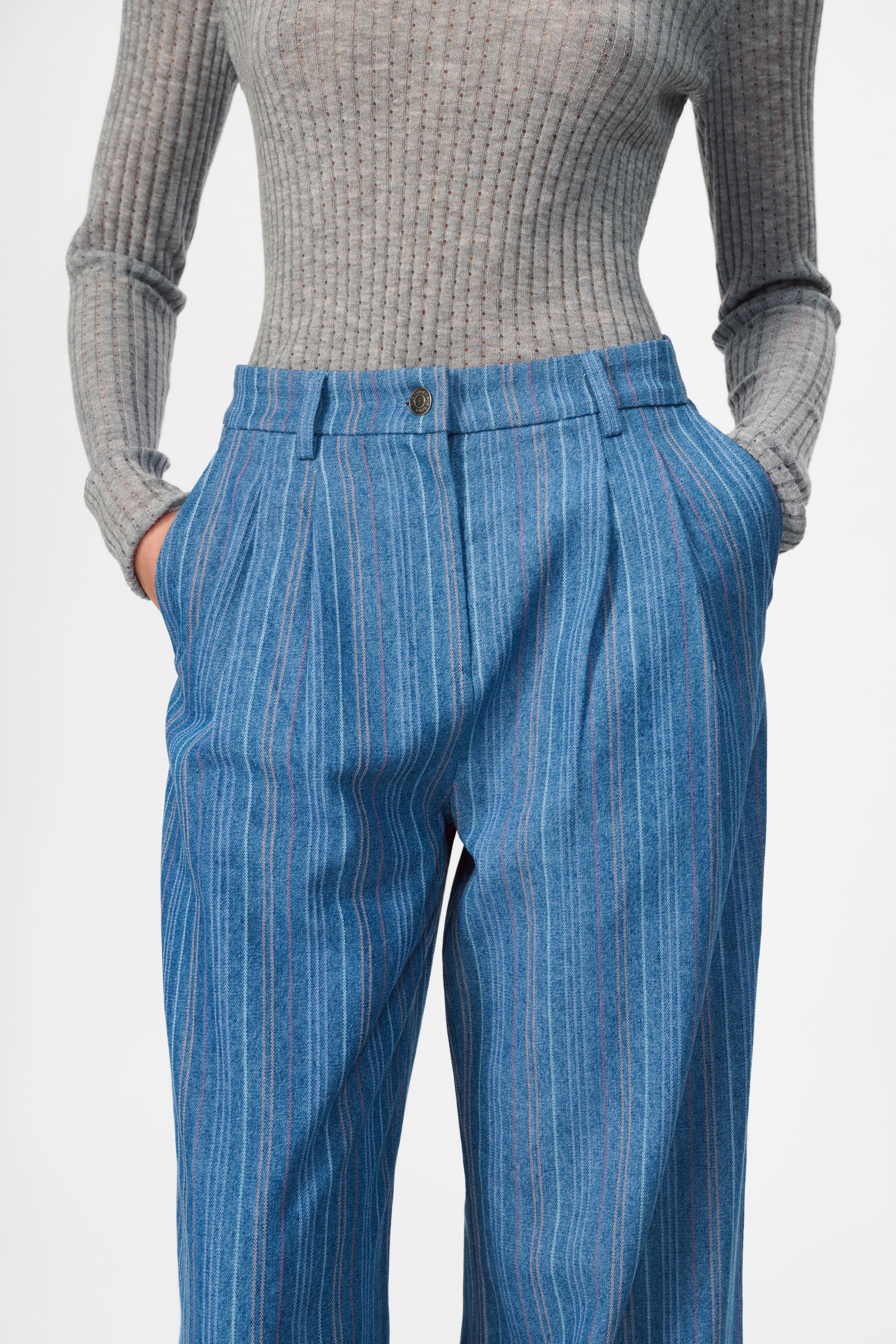 nué notes Russell Pants Pants 561 Fairground Blue