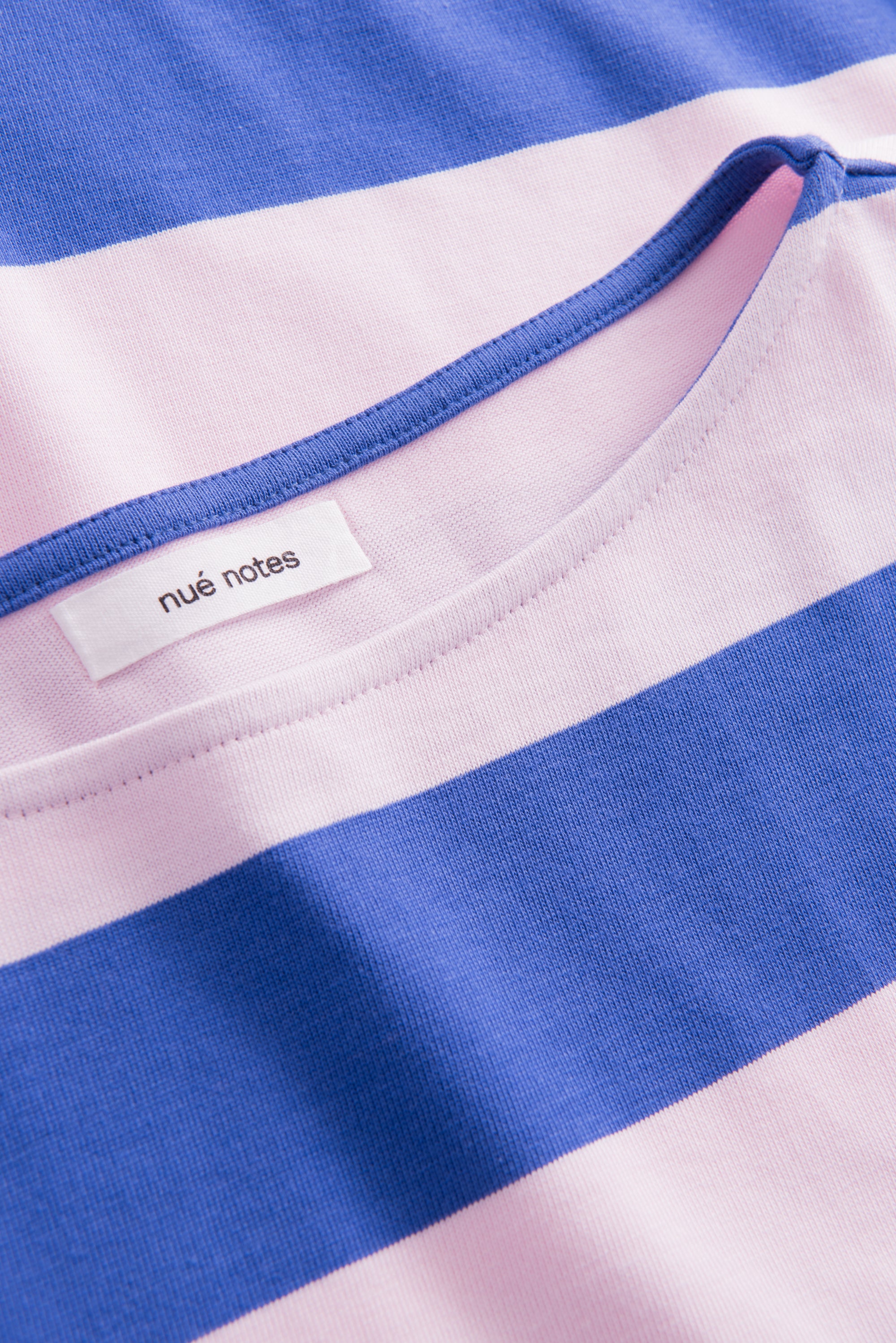 nué notes Seoul t-shirt T-SHIRTS 494 Blue Stripe