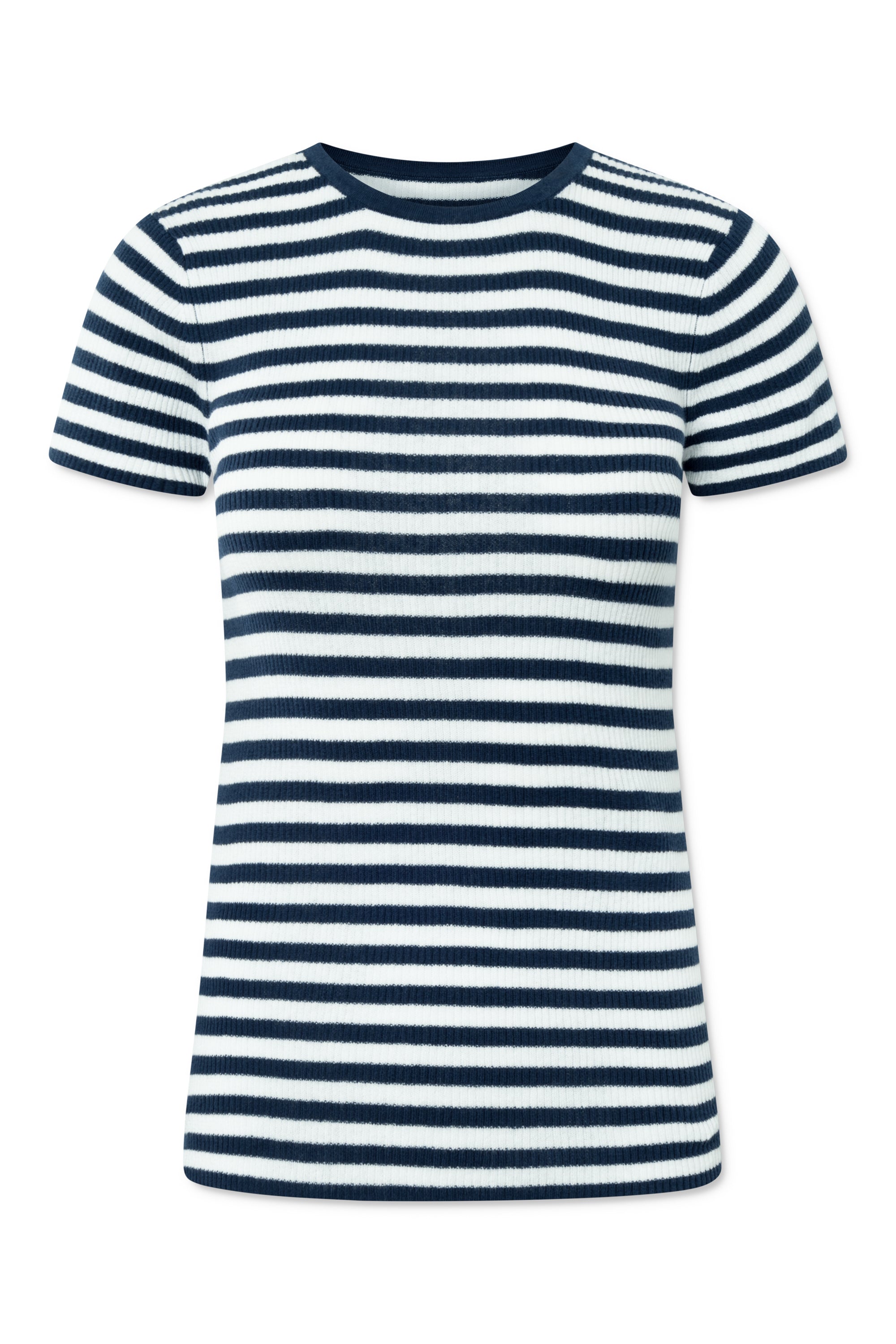 nué notes Simon T-Shirt T-SHIRTS 535 Navy Stripe