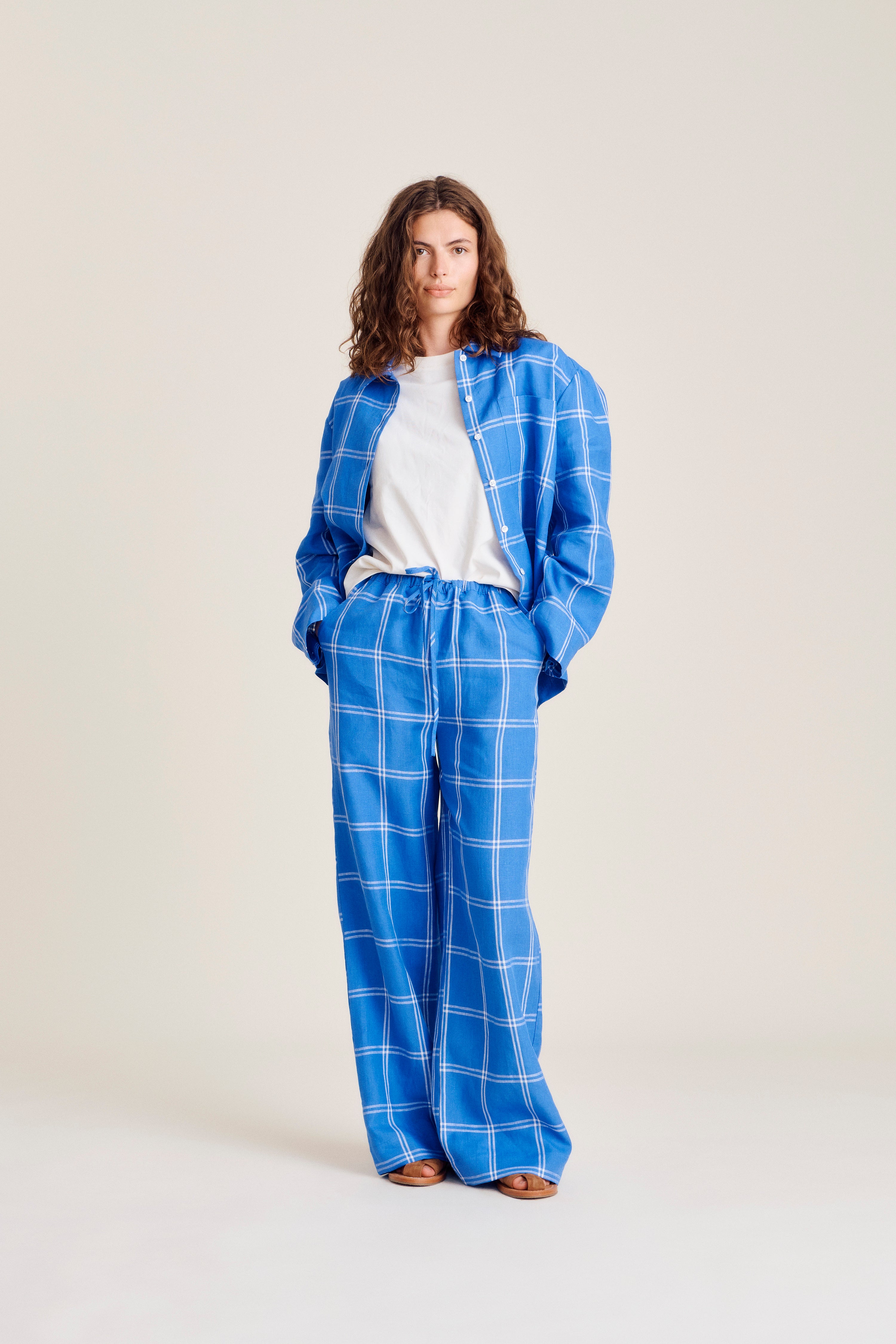 nué notes Smithtown Pants Pants 567 Baja Blue