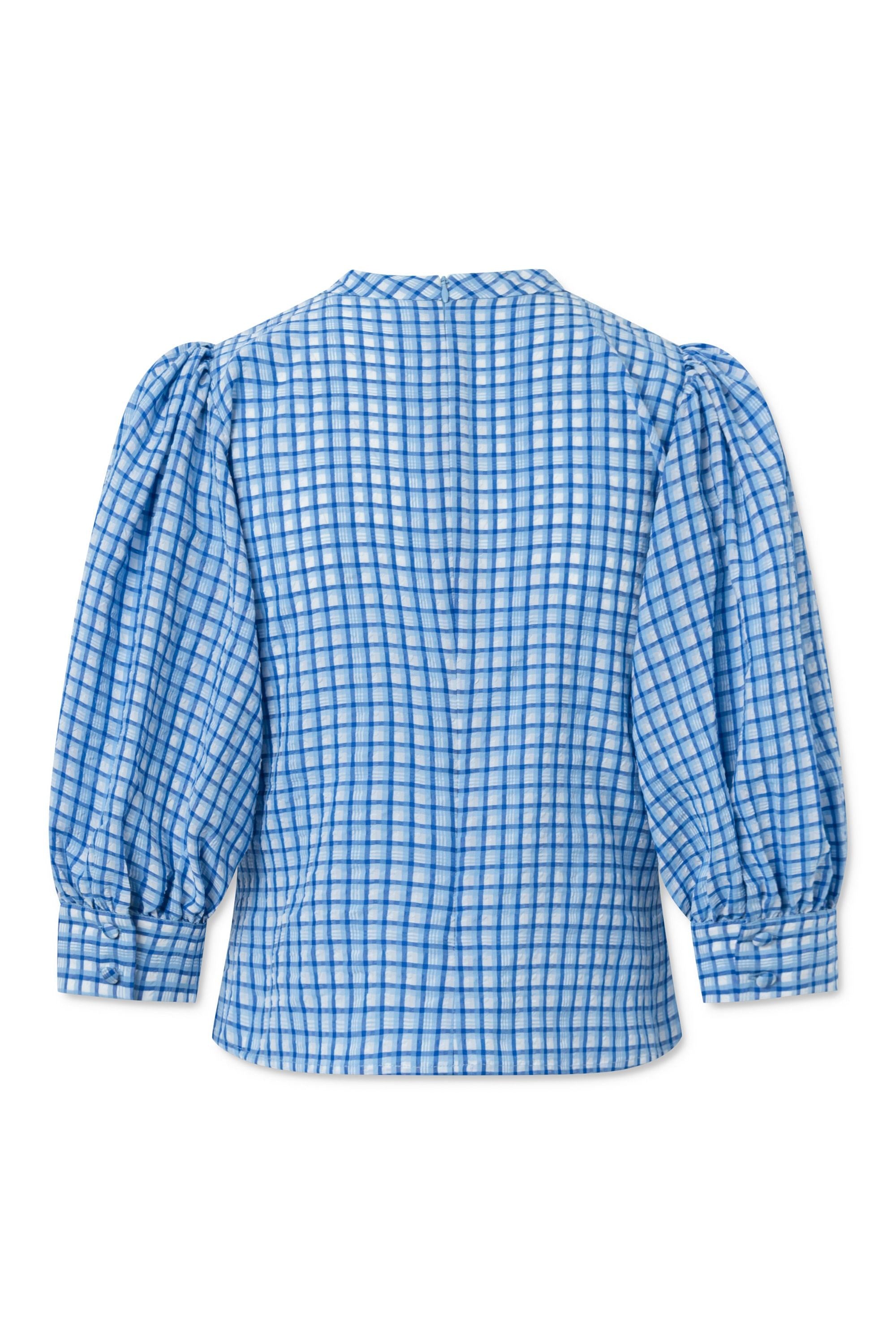 nué notes Thai Shirt - Parisian Blue SHIRTS 473 Parisian Blue