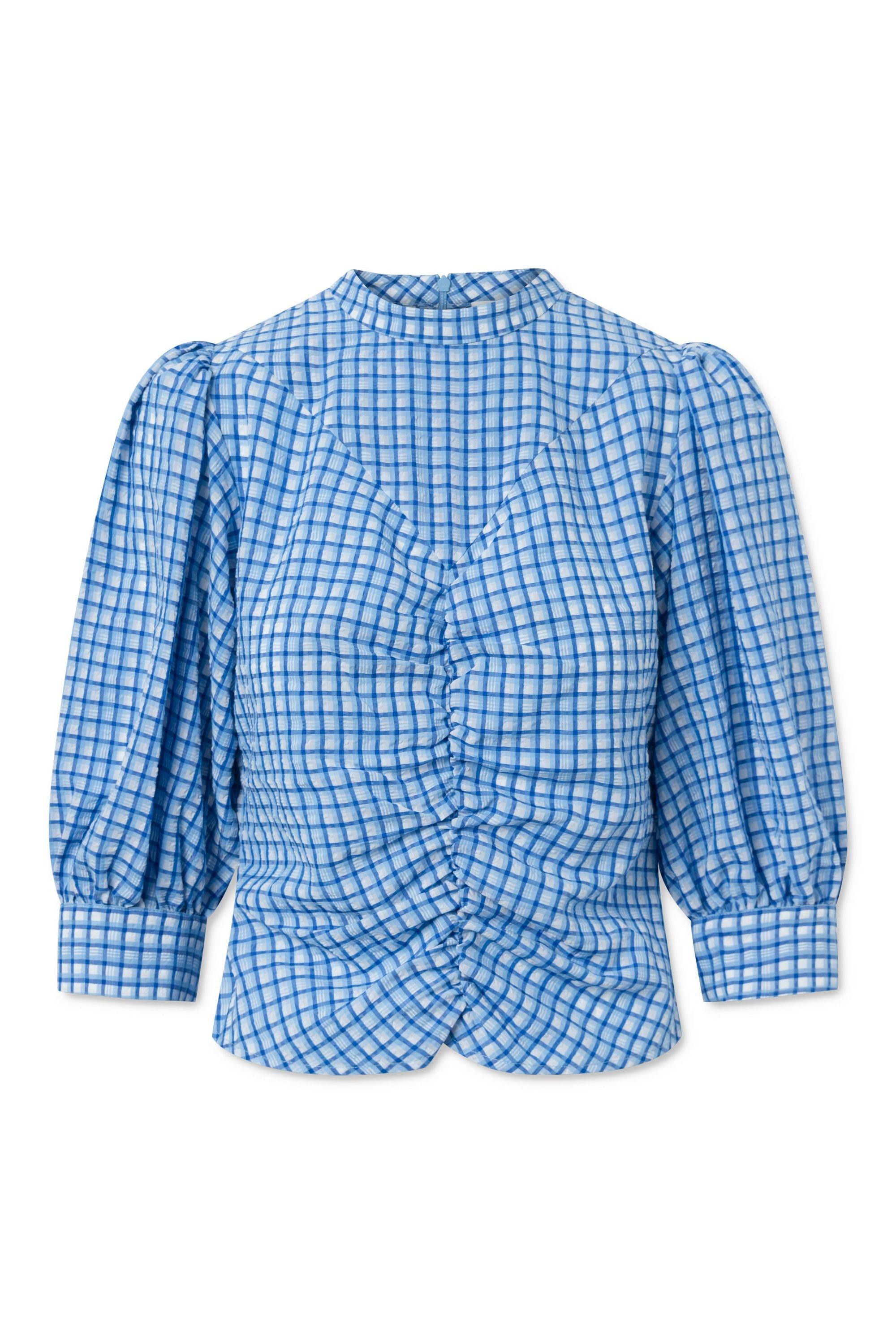 nué notes Thai Shirt - Parisian Blue SHIRTS 473 Parisian Blue