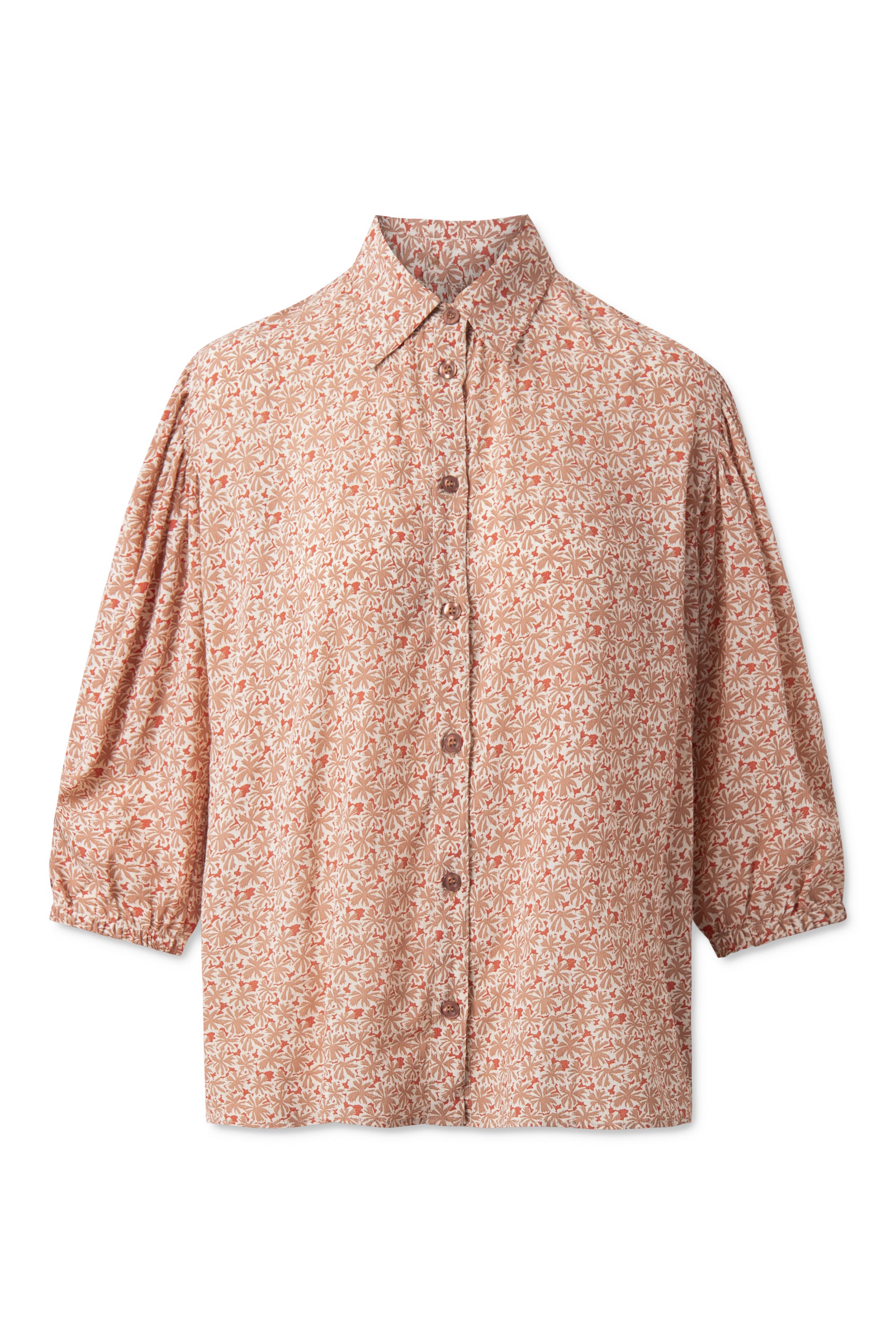 nué notes Theo Shirt - Dusty Coral SHIRTS 301 Dusty Coral