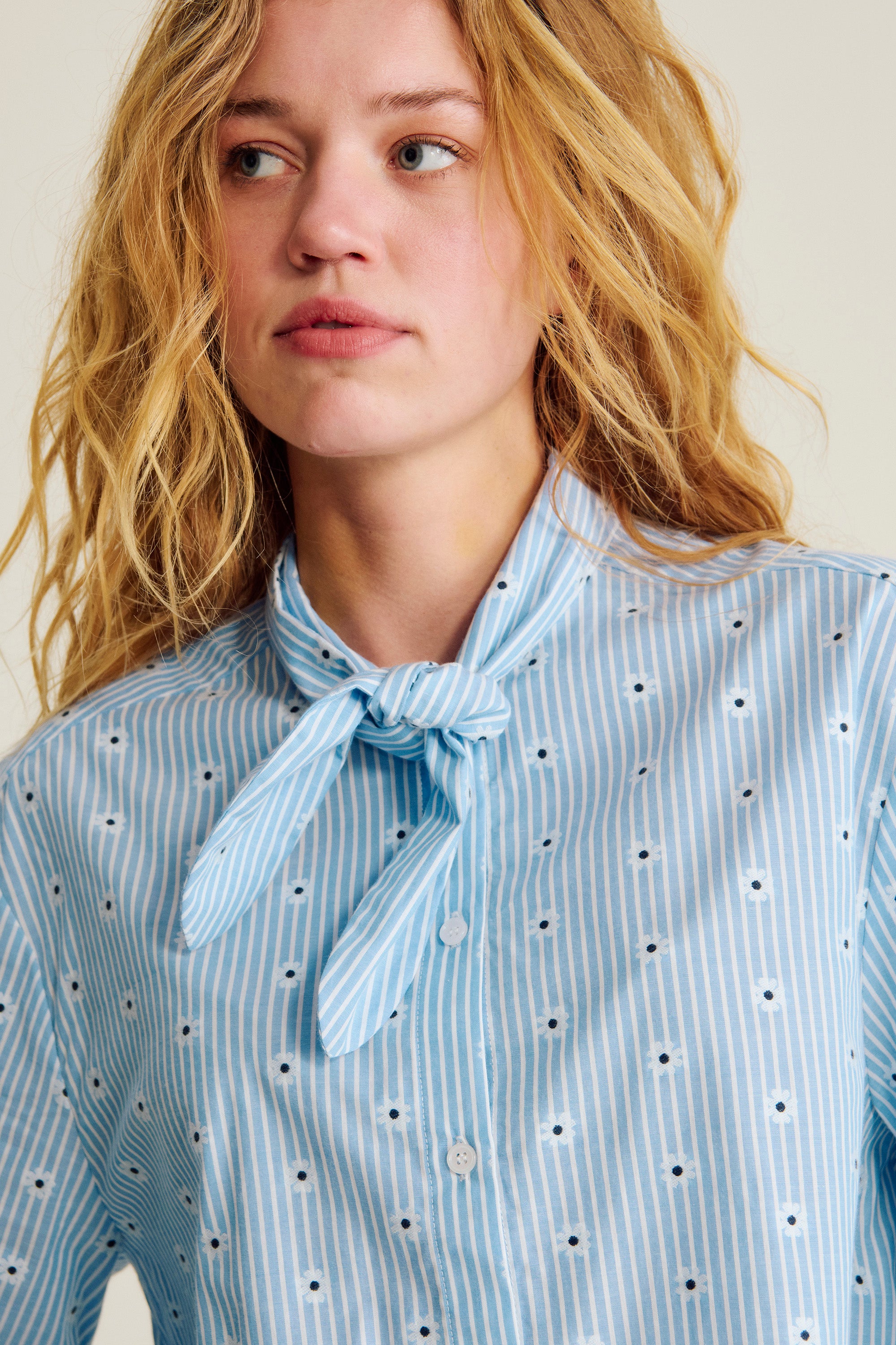 nué notes Valdez Shirt Shirt 573 Daisy Blue