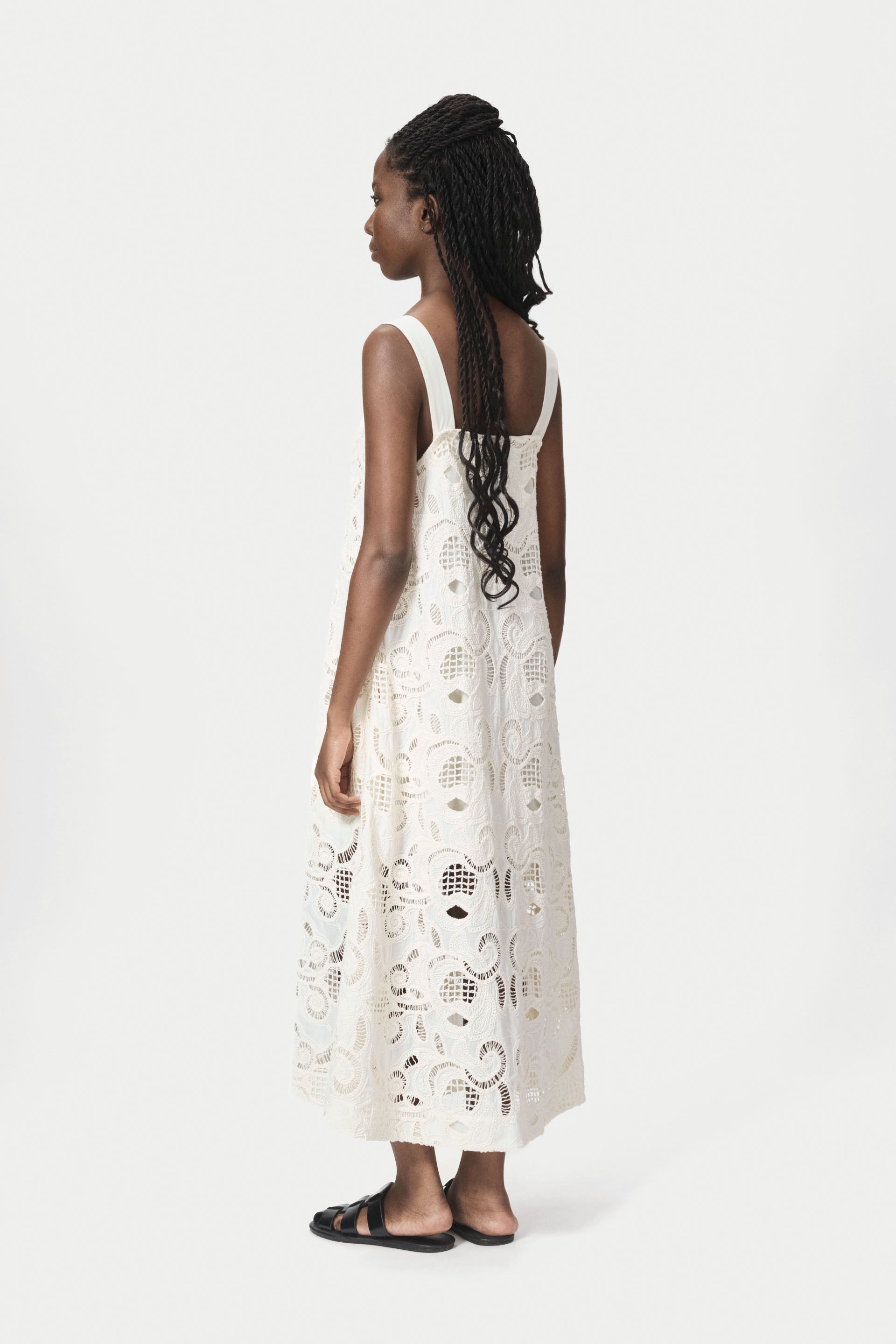 nué notes Valencia Dress Dresses 007 Egret