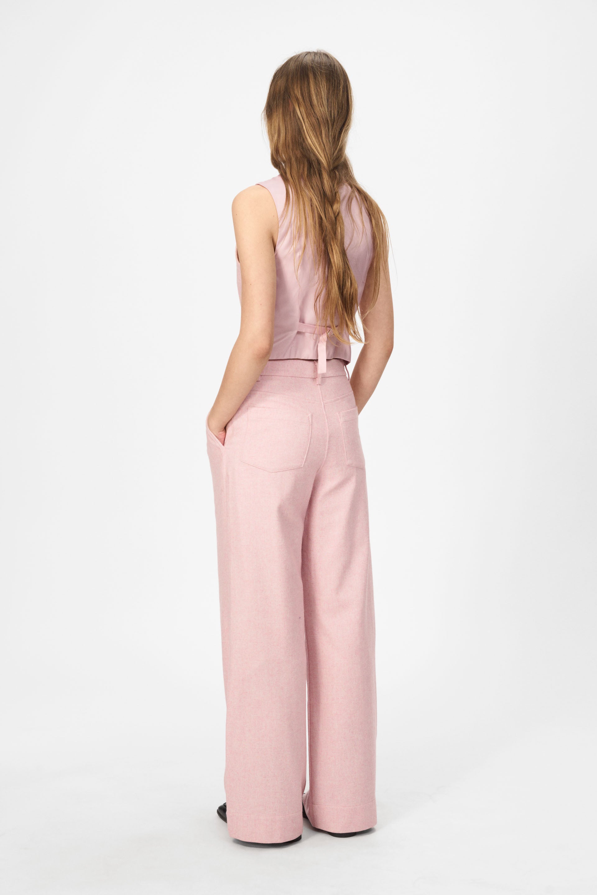 nué notes Vancouver Vest Vest 176 Blush Melange