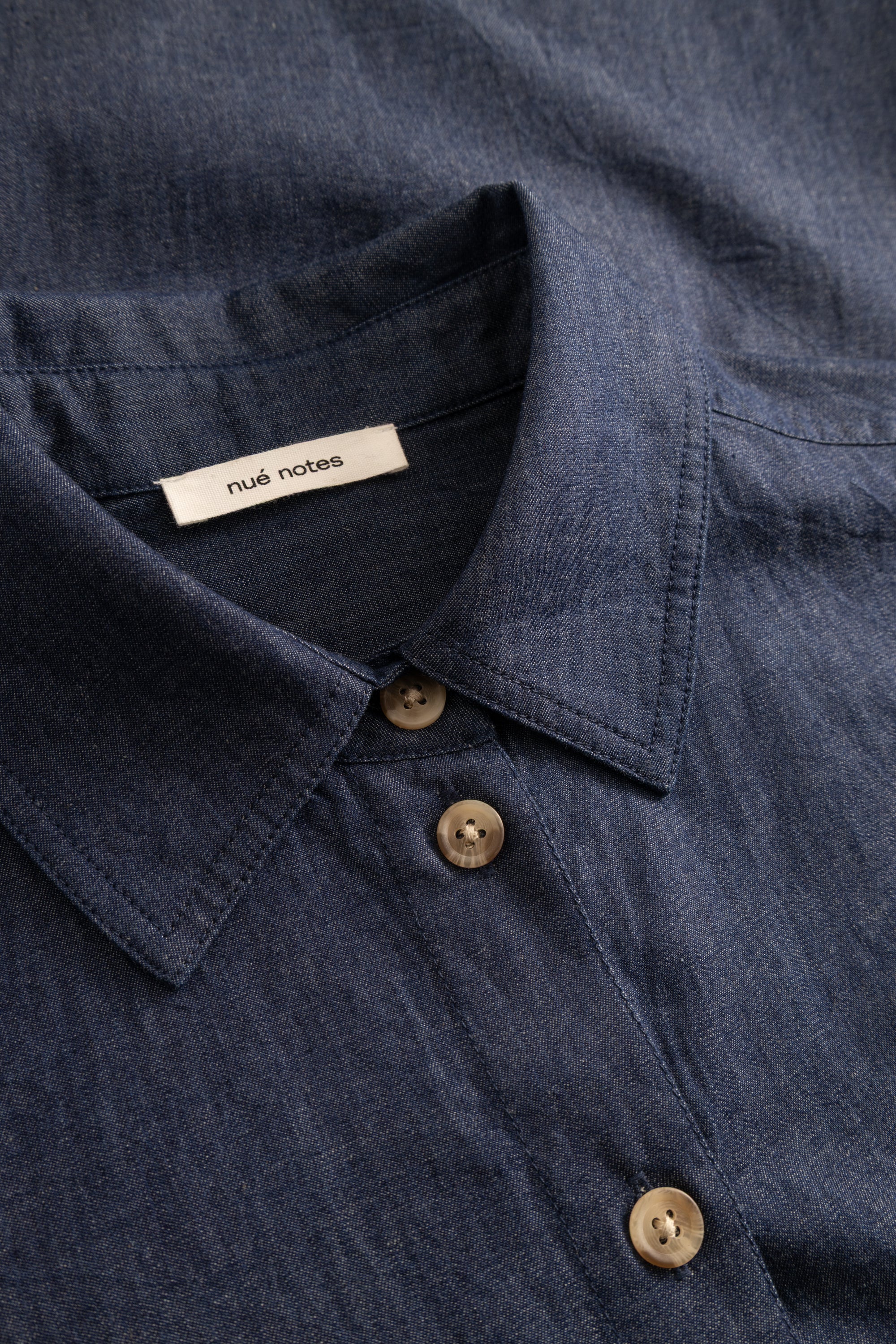 nué notes Vinstra Shirt Shirt 563 Desaturated Denim