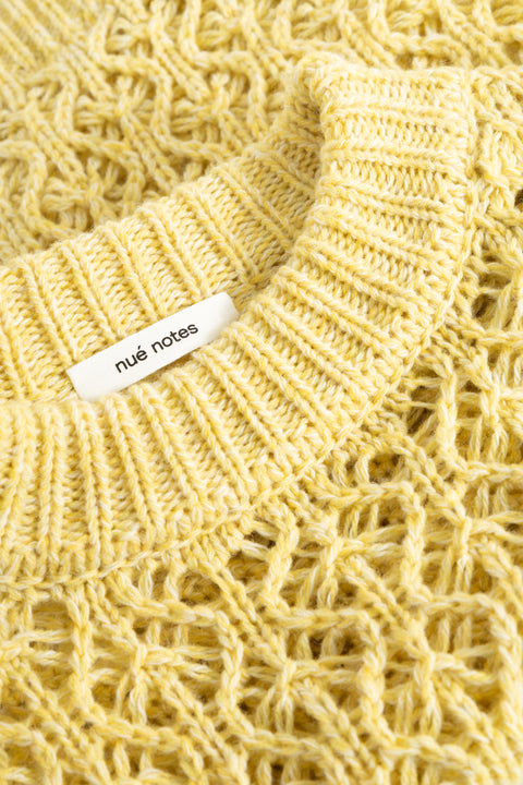 nué notes Waylen Crewneck Knitwear 110 Creme Brulee