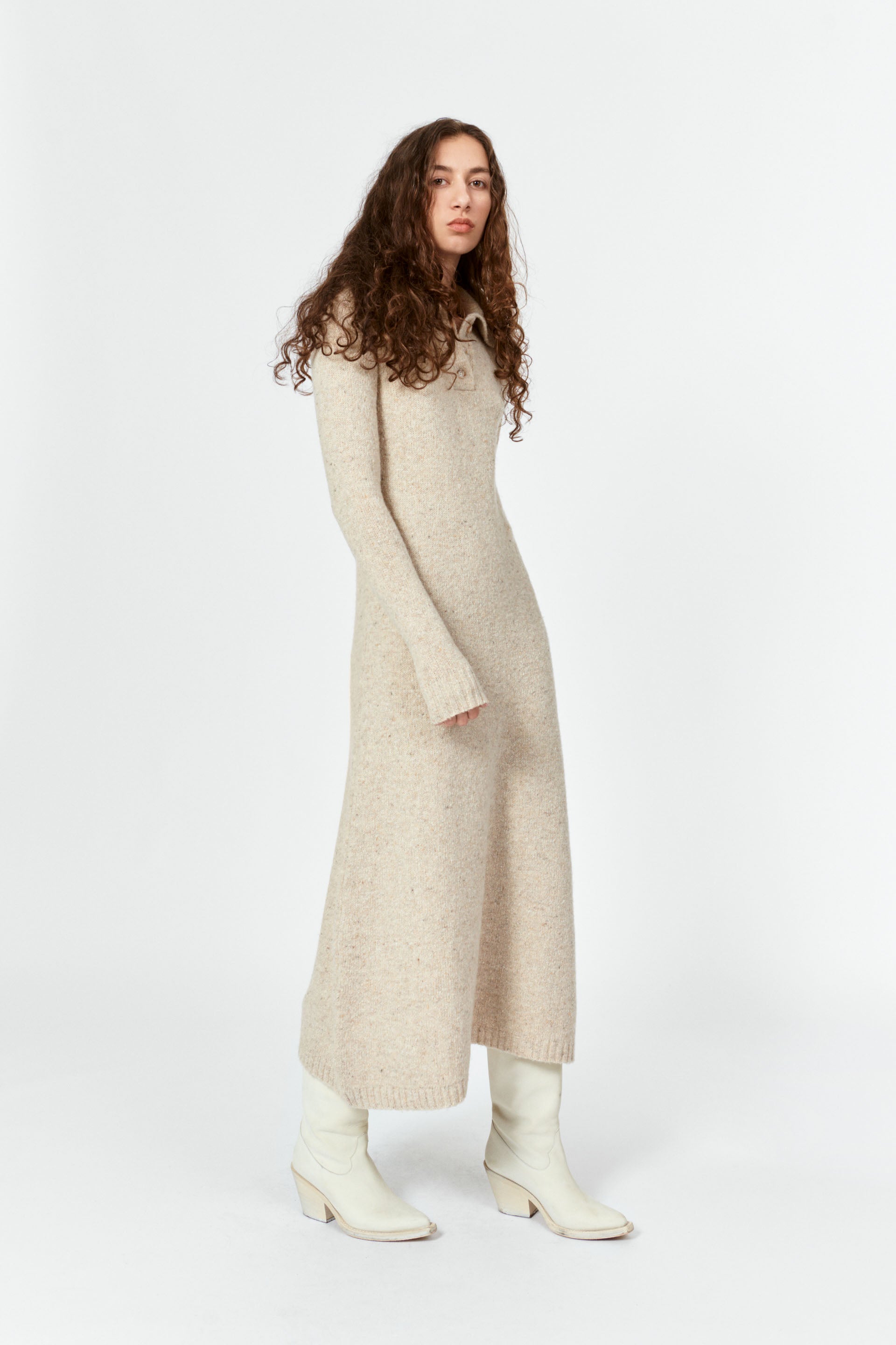 nué notes Wesly Dress Dresses 008 Cloud Cream