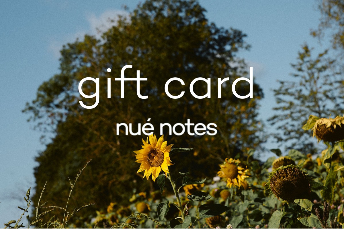 nué notes | Gavekort