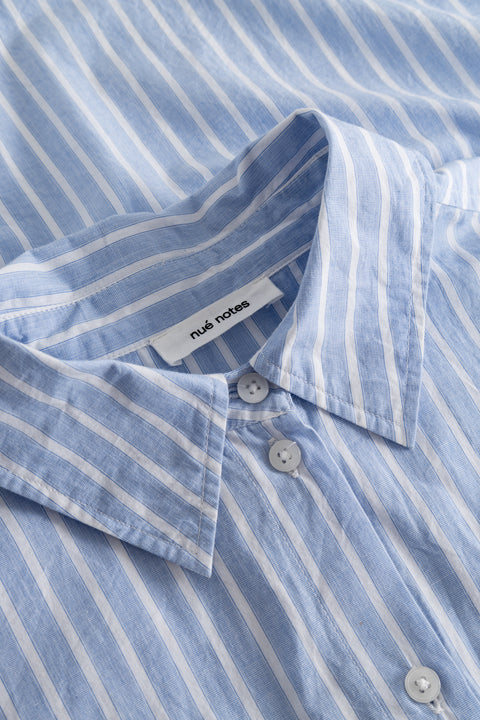 nué notes Bruno Shirt SHIRTS 494 Blue Stripe