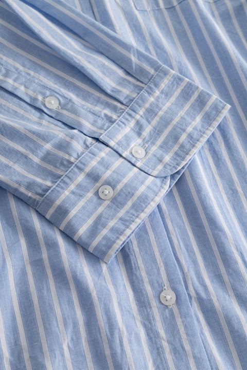 nué notes Bruno Shirt SHIRTS 494 Blue Stripe