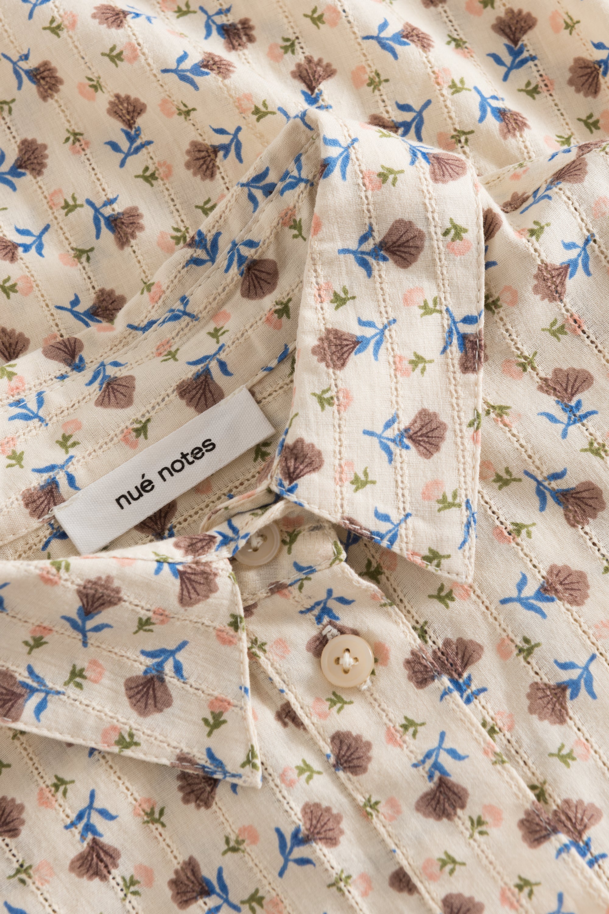 nué notes Elon Shirt - Flower Creme SHIRTS 036 Multi Creme